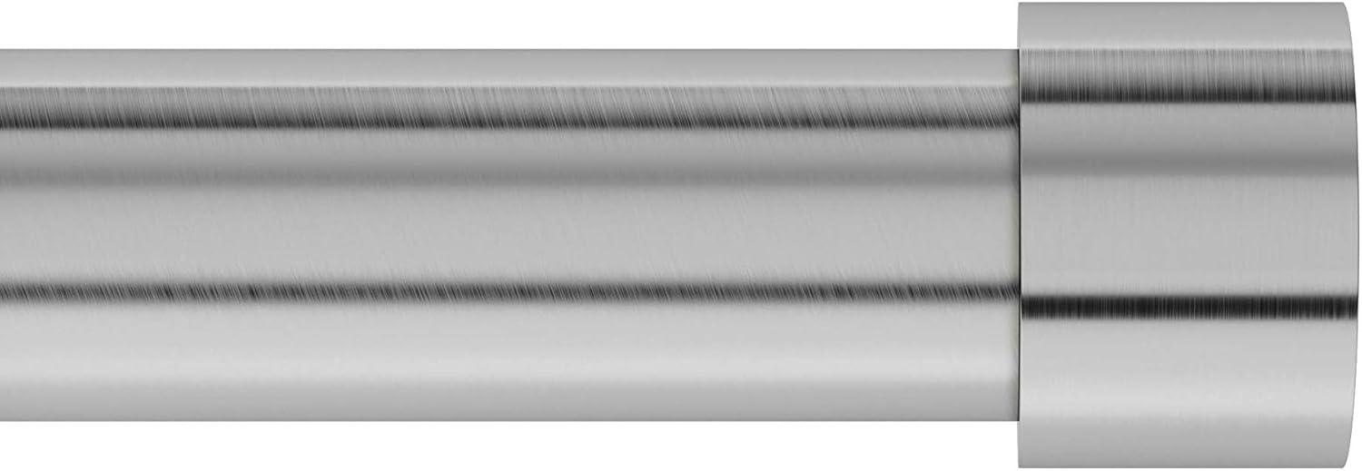 Porta Curtain Rod - Nickel / 36"-66"