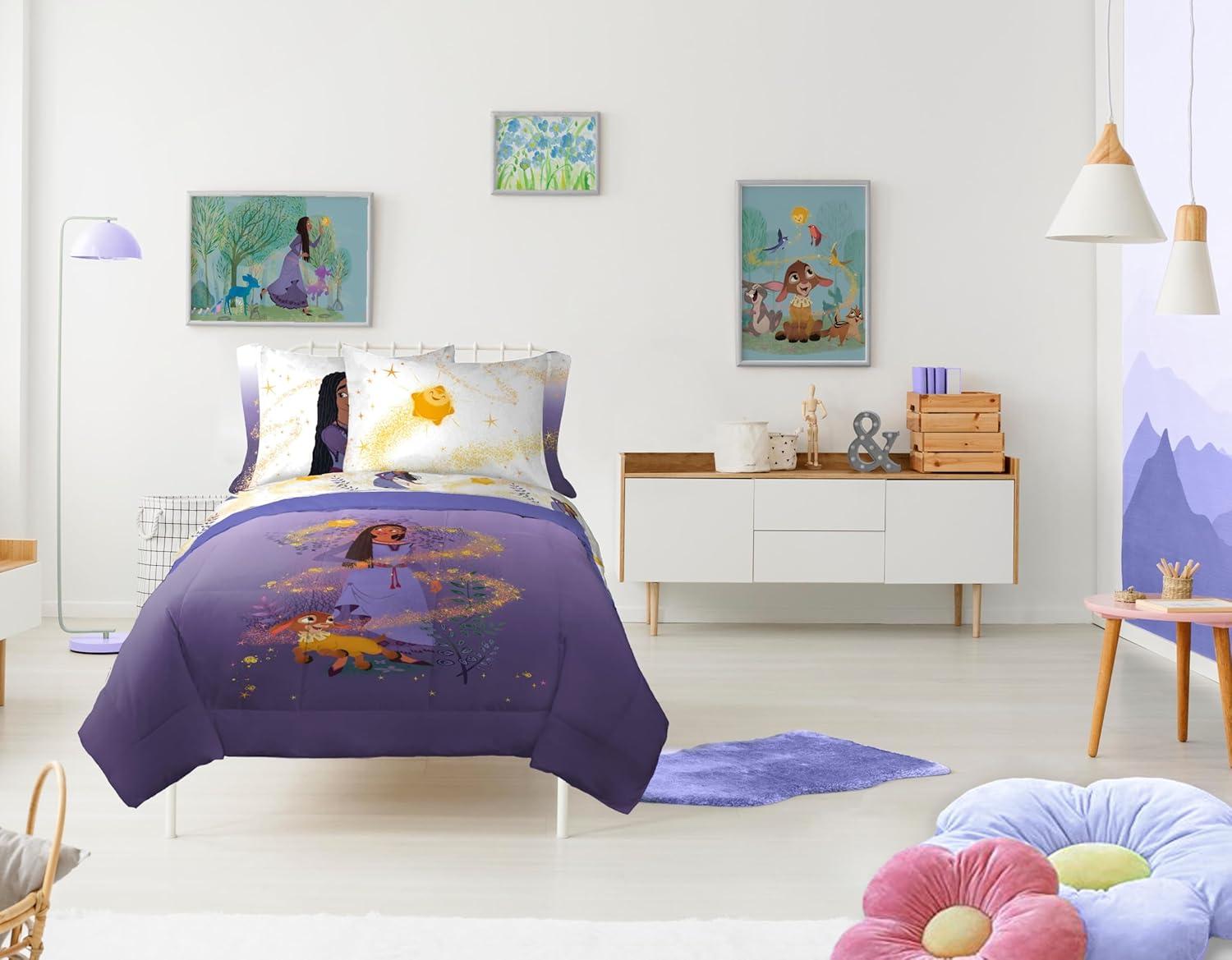 Disney Wish Shine on Star Bed Set w/ Sham