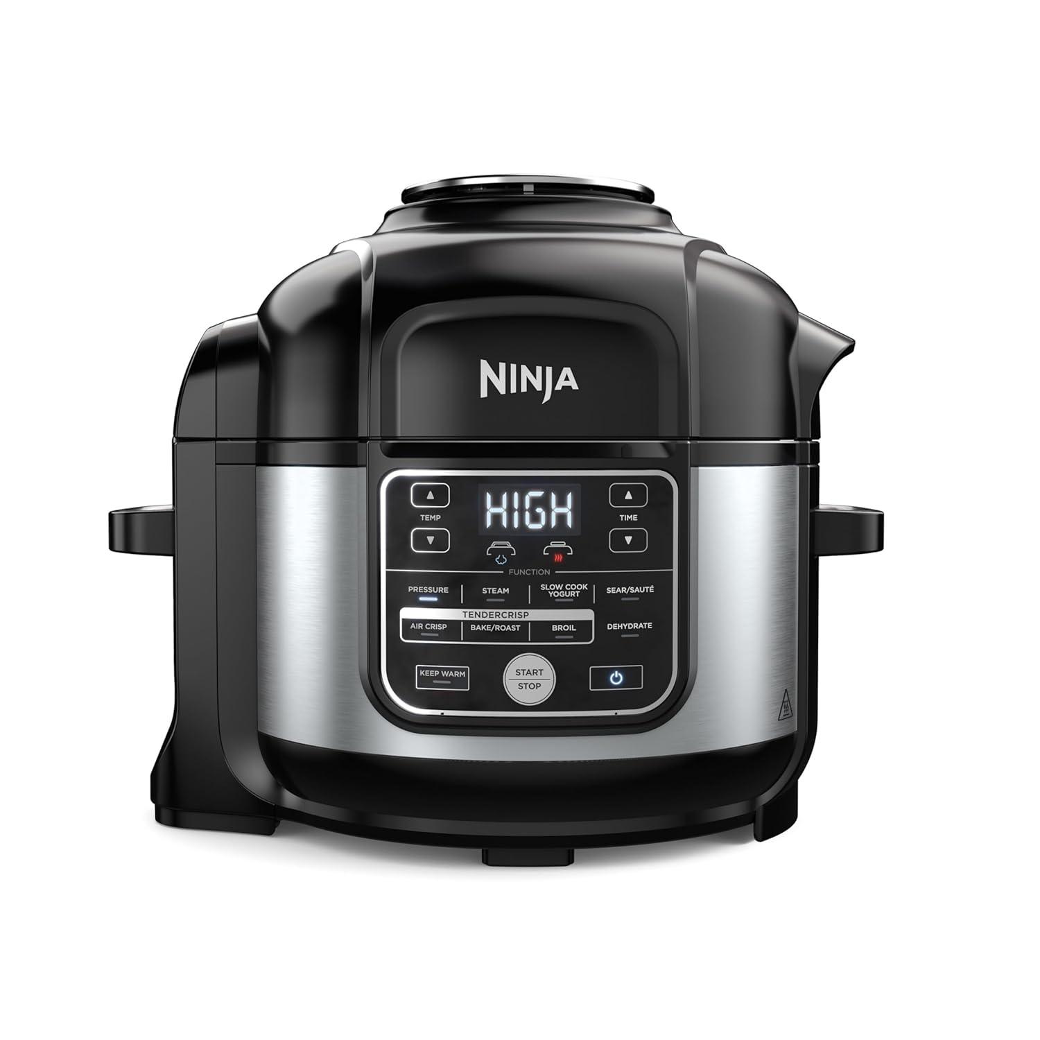 Ninja® Foodi® 10-in-1 6.5-Quart Pro Pressure Cooker Air Fryer Multicooker, Stainless, OS300