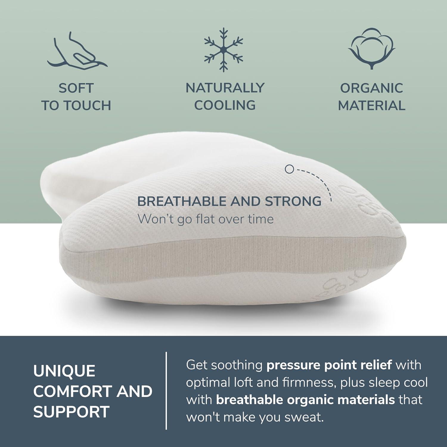 Naturepedic Organic Side Sleeper Pillow