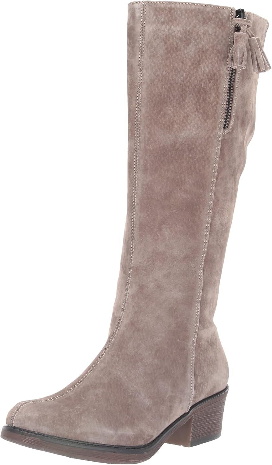 Rider Classic 14'' Smoked Taupe Suede Riding Boots