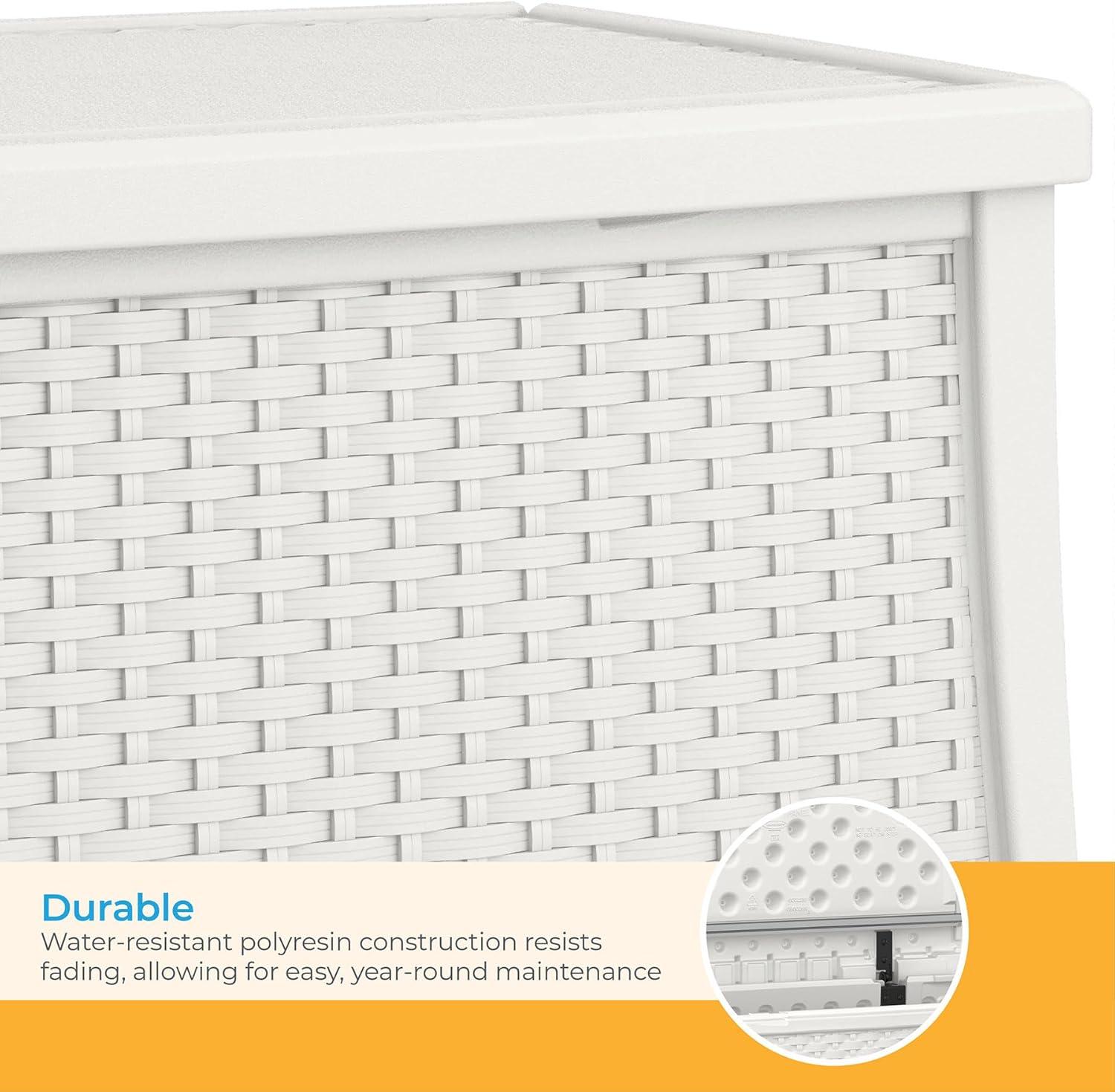 Suncast Rectangular Resin Outdoor Coffee Table