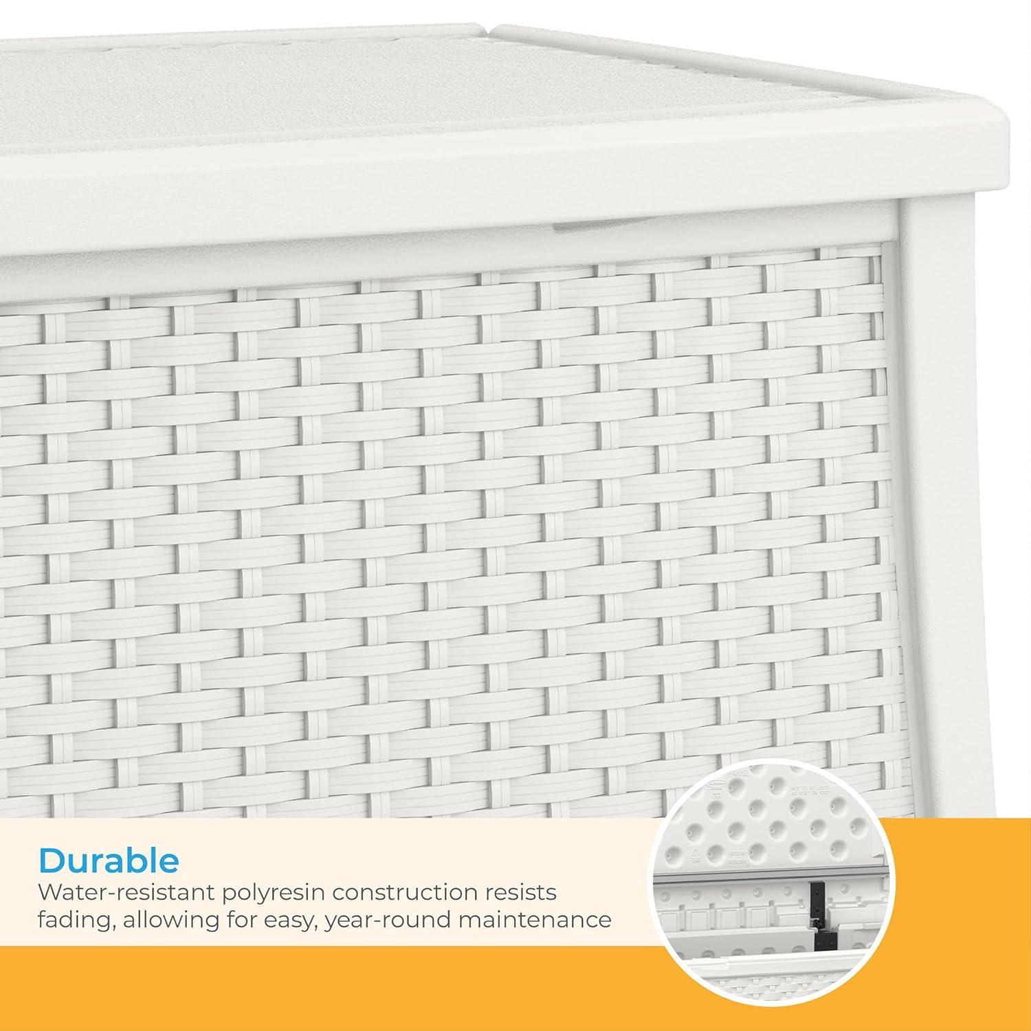 Suncast Rectangular Resin Outdoor Coffee Table