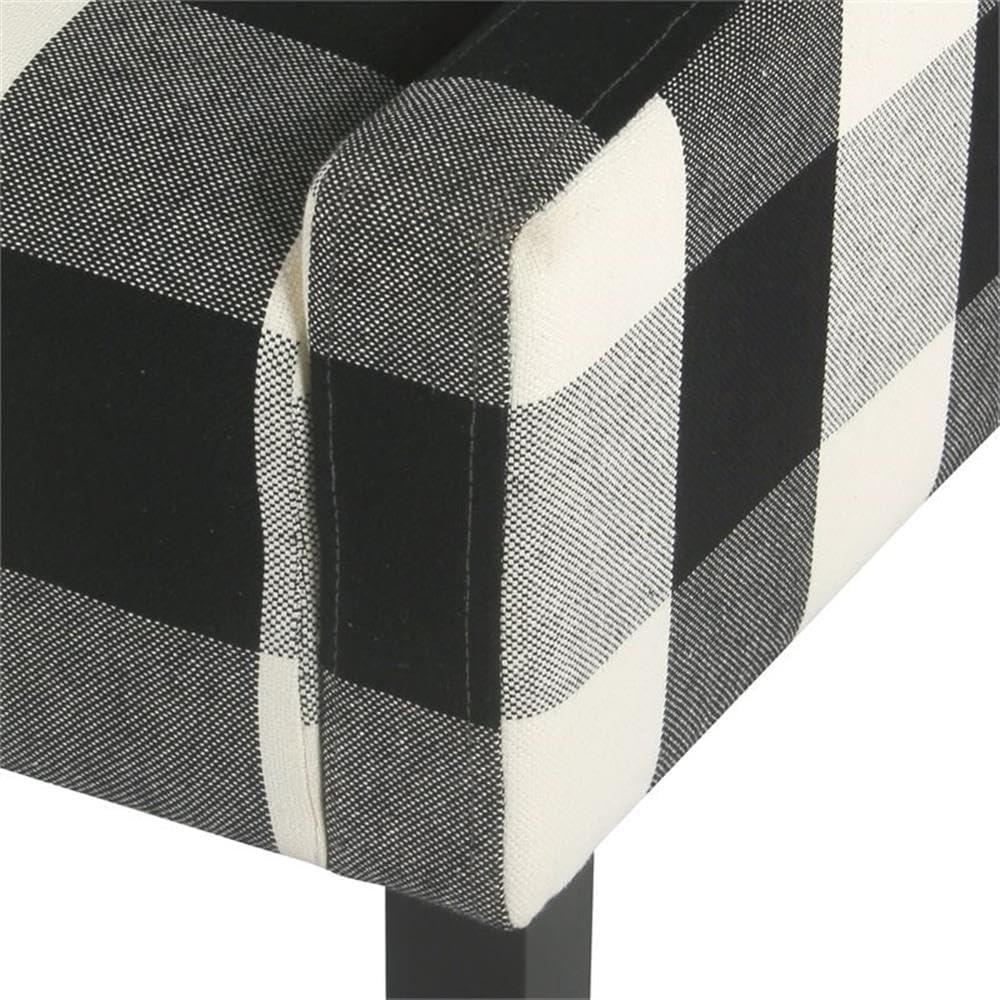 Modern Swoop Accent Armchair - HomePop