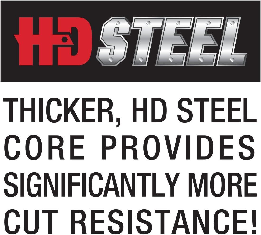 Black Heavy-Duty Steel Combo Cable Lock for Bikes