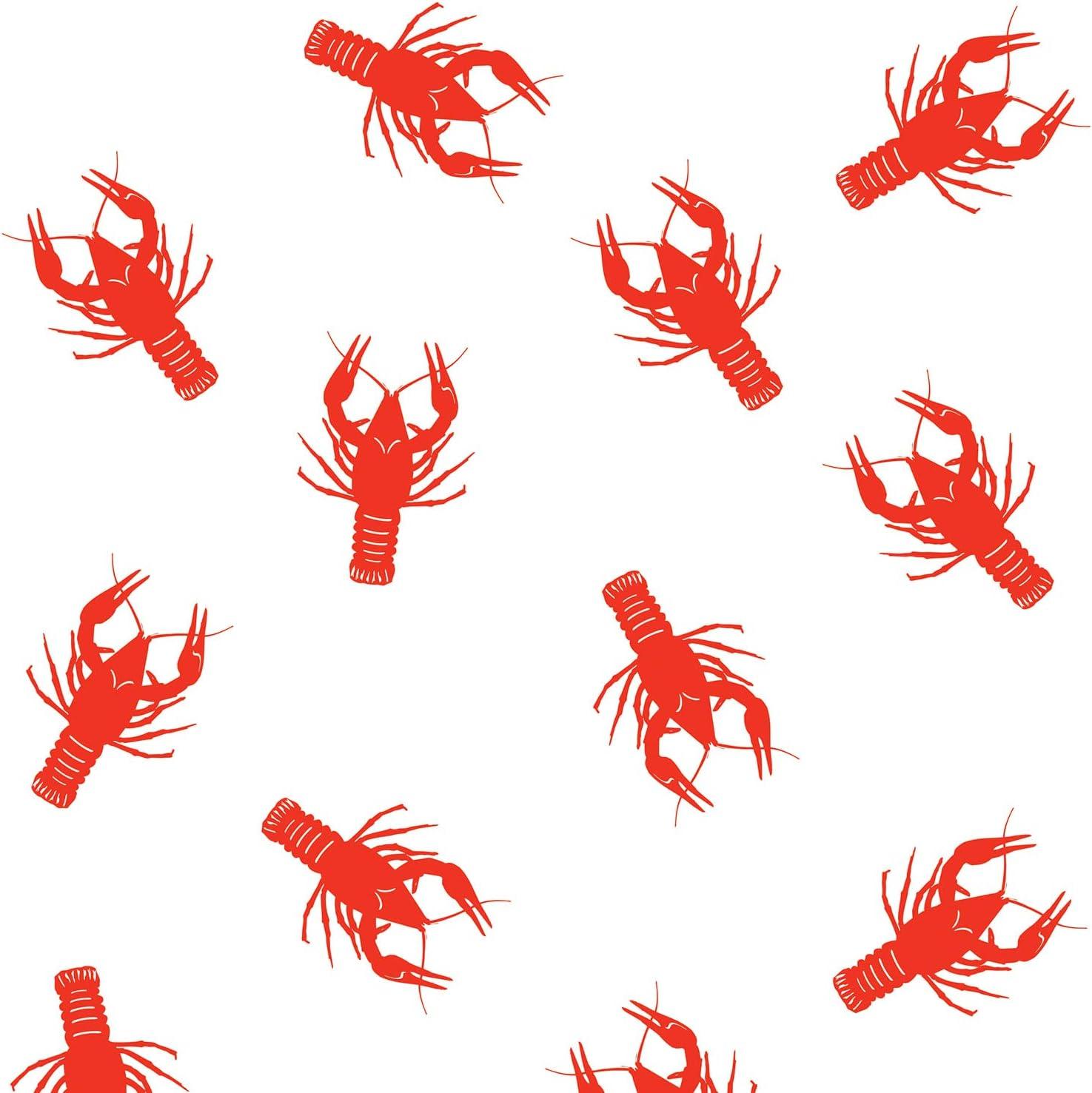 Crawfish Tablecover Party Accessory (1 count) (1/Pkg)