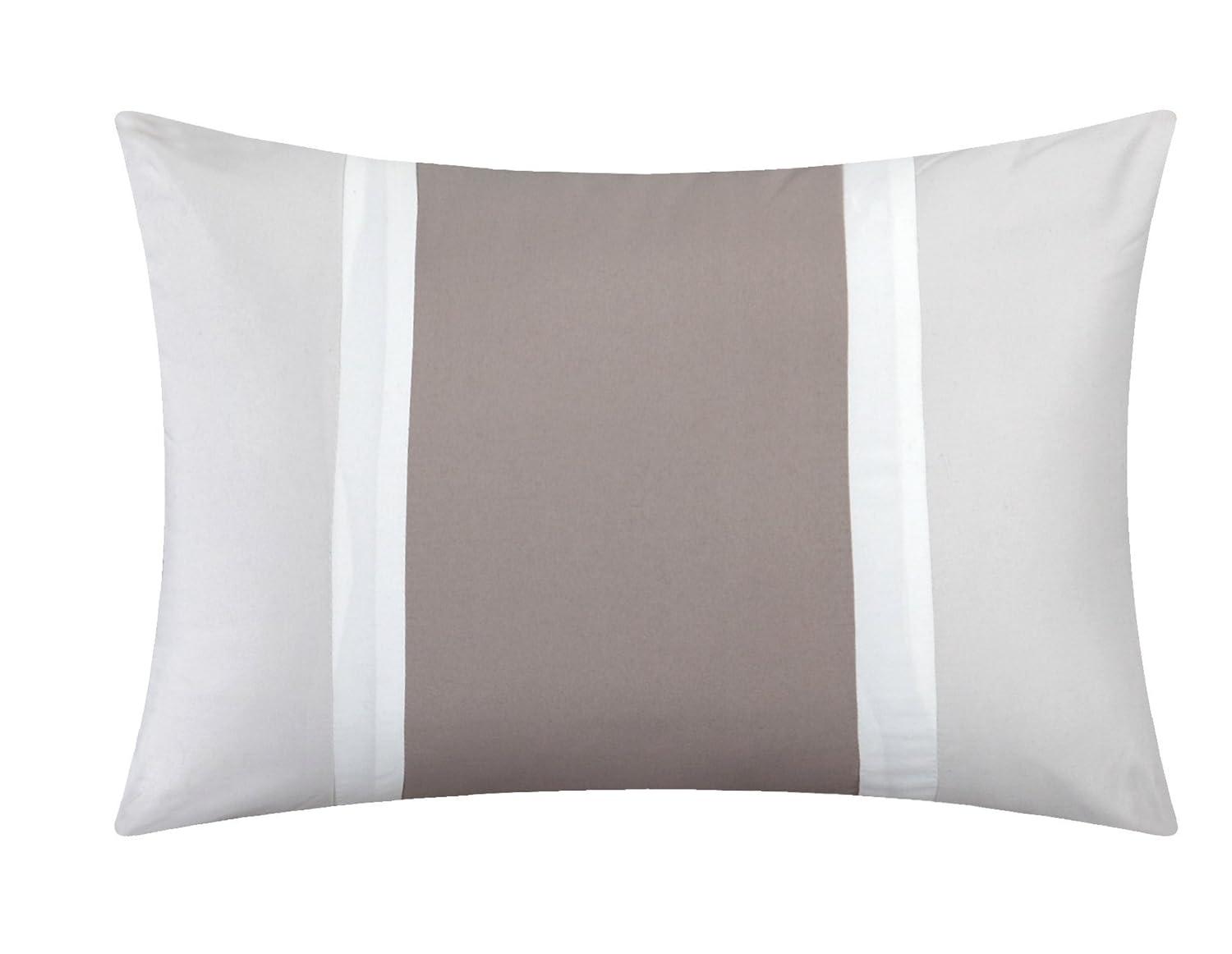 Chic Home 8/10 Piece Adam Pintuck Pieced Color Block Embroidery Bed In a Bag Comforter Set With sheet set