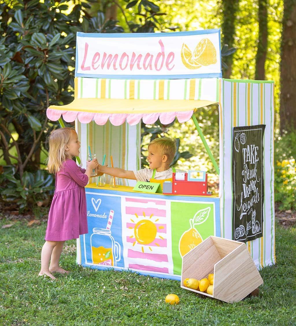 Kids' Deluxe Lemonade Stand Playhouse with Chalkboard