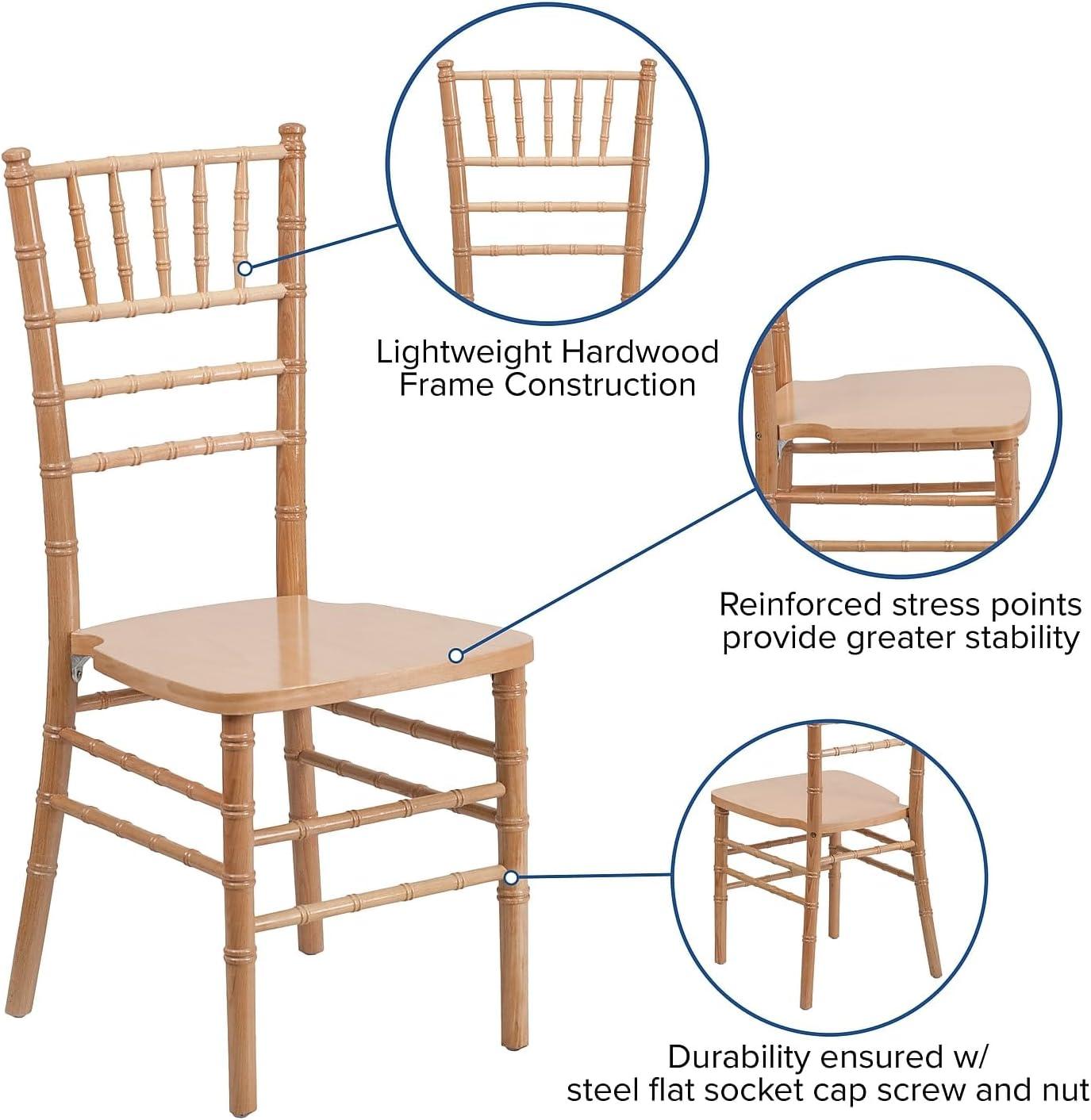 Flash Furniture HERCULES Series Wood Chiavari Chair