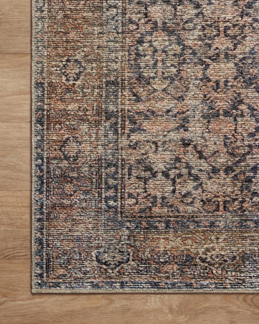 Billie Oriental Ink / Salmon Area Rug