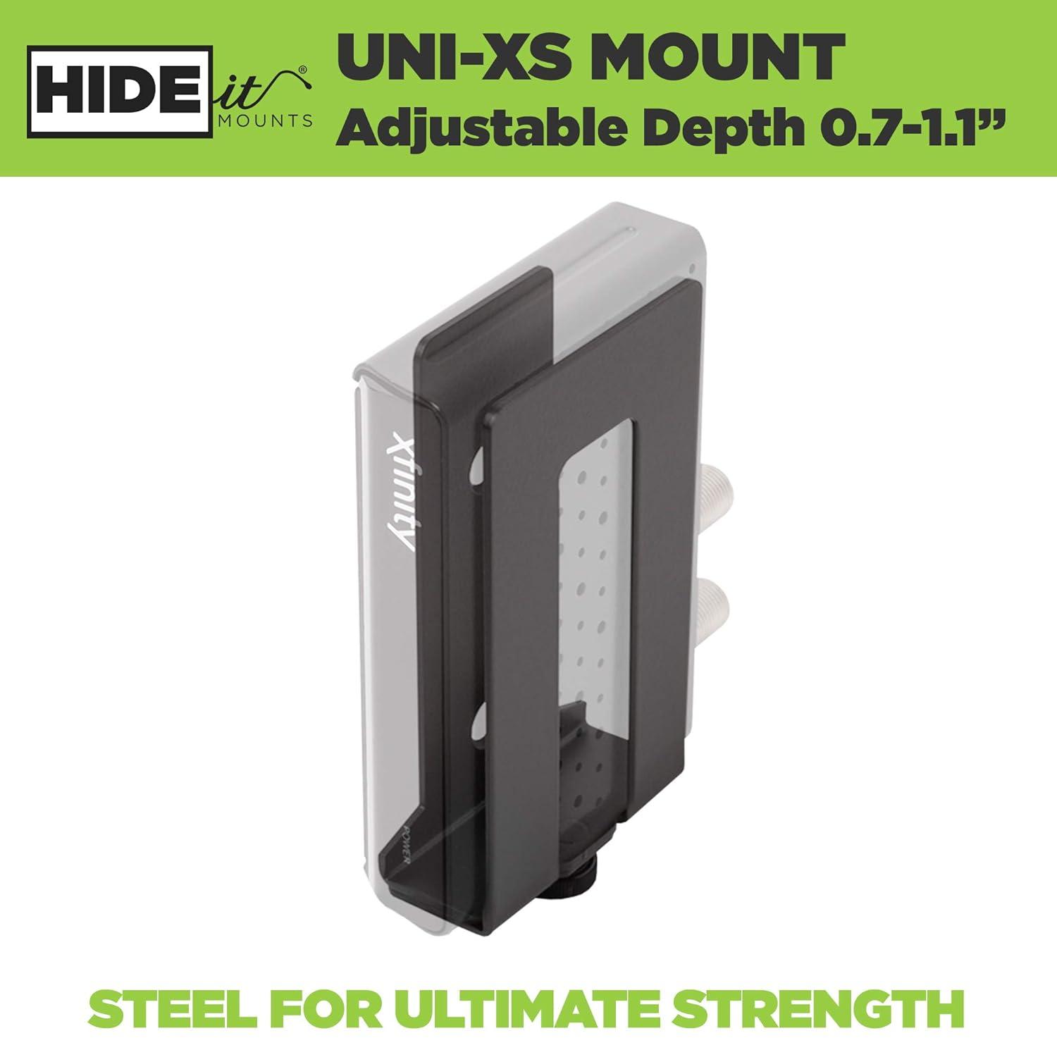HIDEit Mounts HIDEit Uni-XS | Adjustable Extra Small Electronic Device Wall Mount