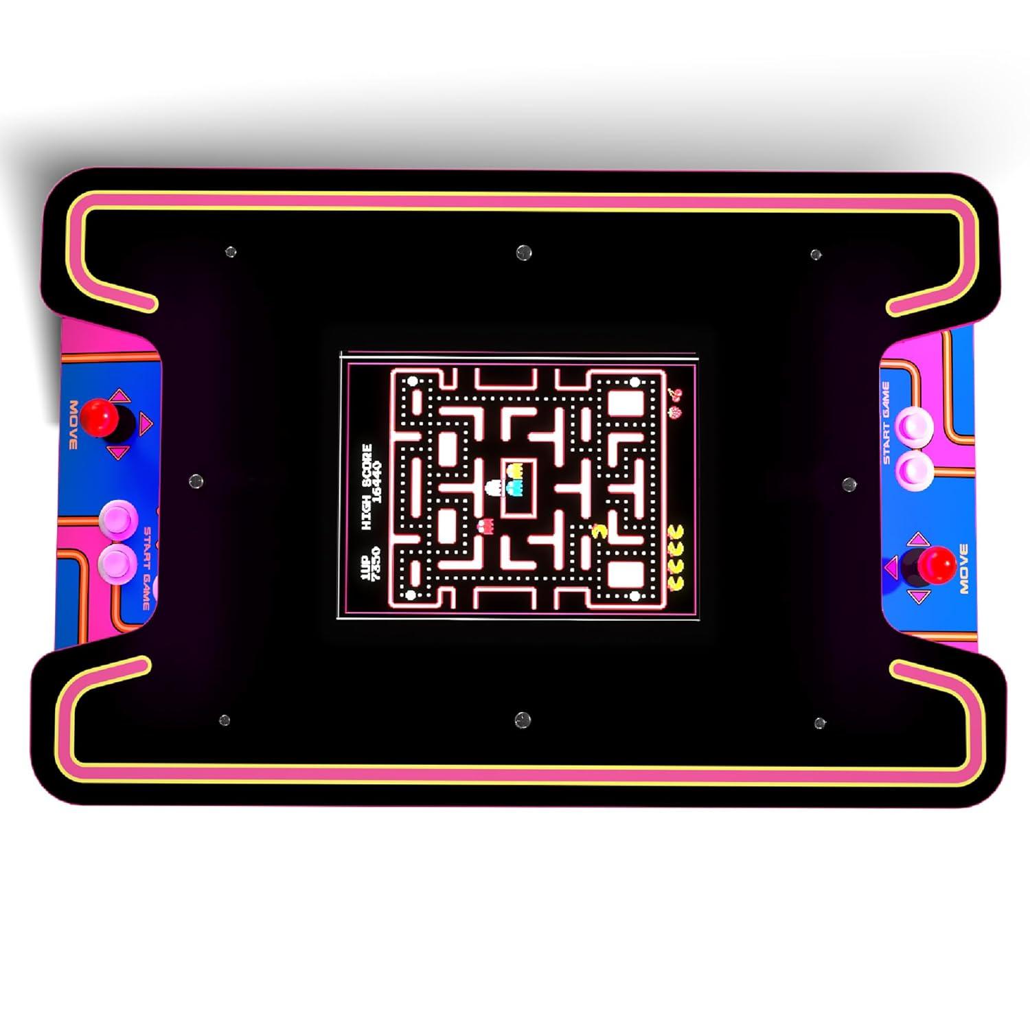 Arcade 1Up Arcade1Up Ms. Pac-Man 40th Anniversary Head-to-Head Black Series Edition Table