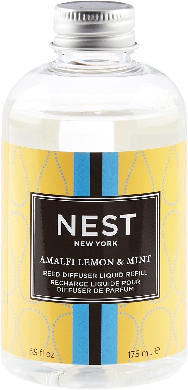 Amalfi Lemon & Mint Reed Diffuser Refill, 5.9 fl oz