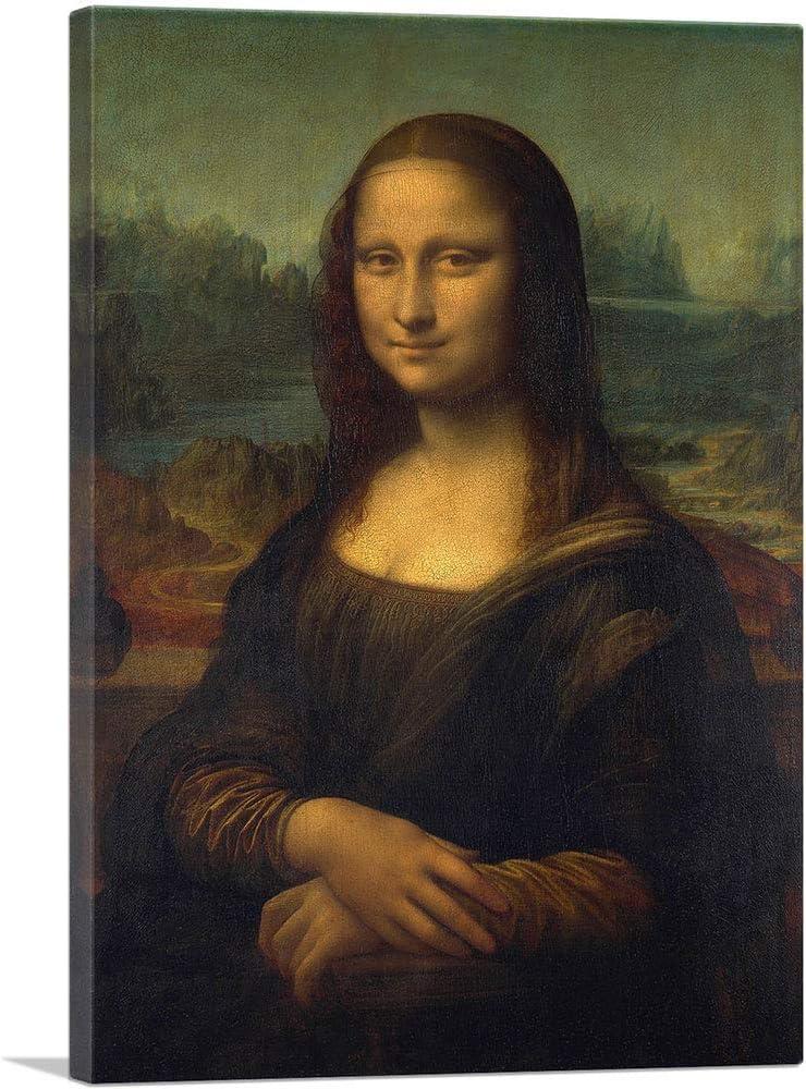 ARTCANVAS " Mona Lisa 1503 " by Leonardo Da Vinci Painting Print