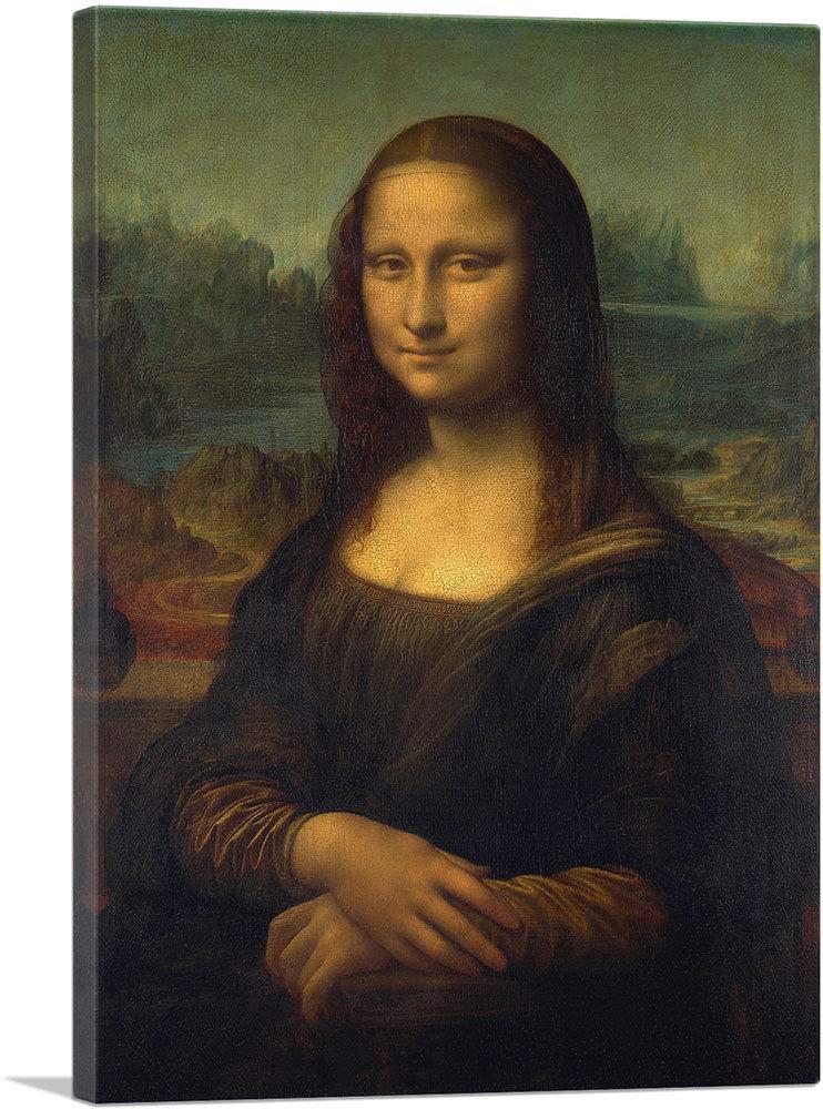 ARTCANVAS " Mona Lisa 1503 " by Leonardo Da Vinci Painting Print