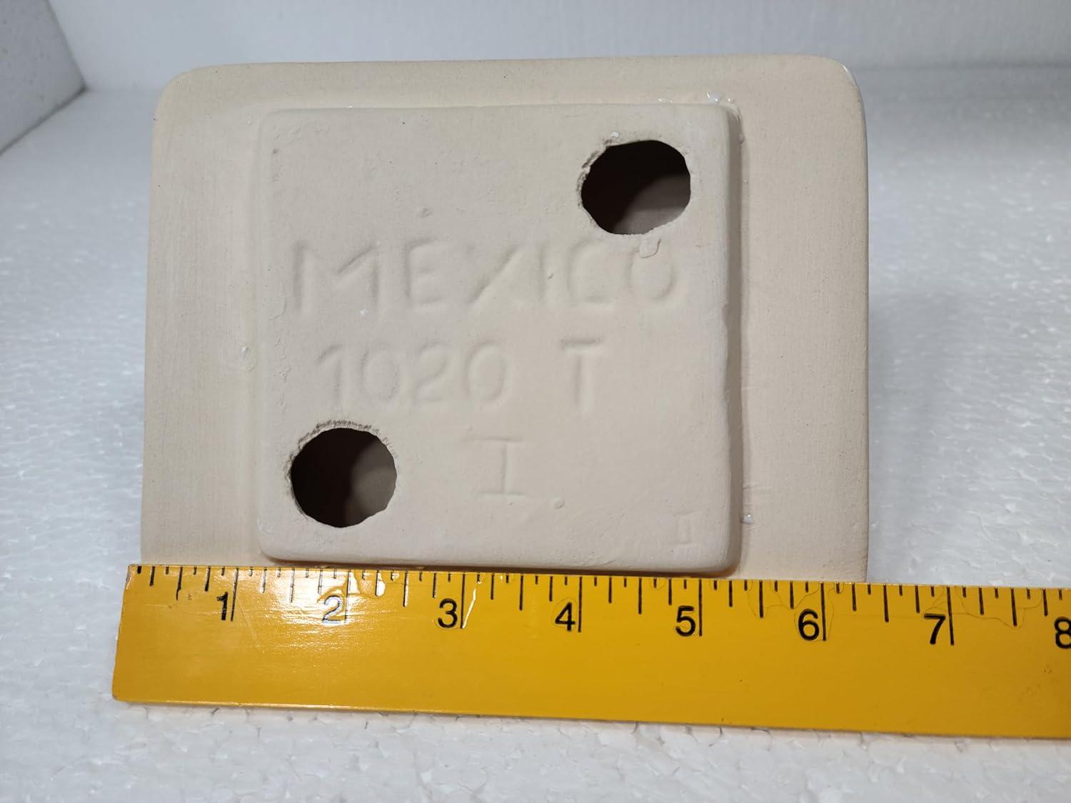 DALTILE Snow White Ceramic TP Toilet Paper Holder Wall Mount Thinset Installation Vintage Mid Century Modern Retro, BA1020T