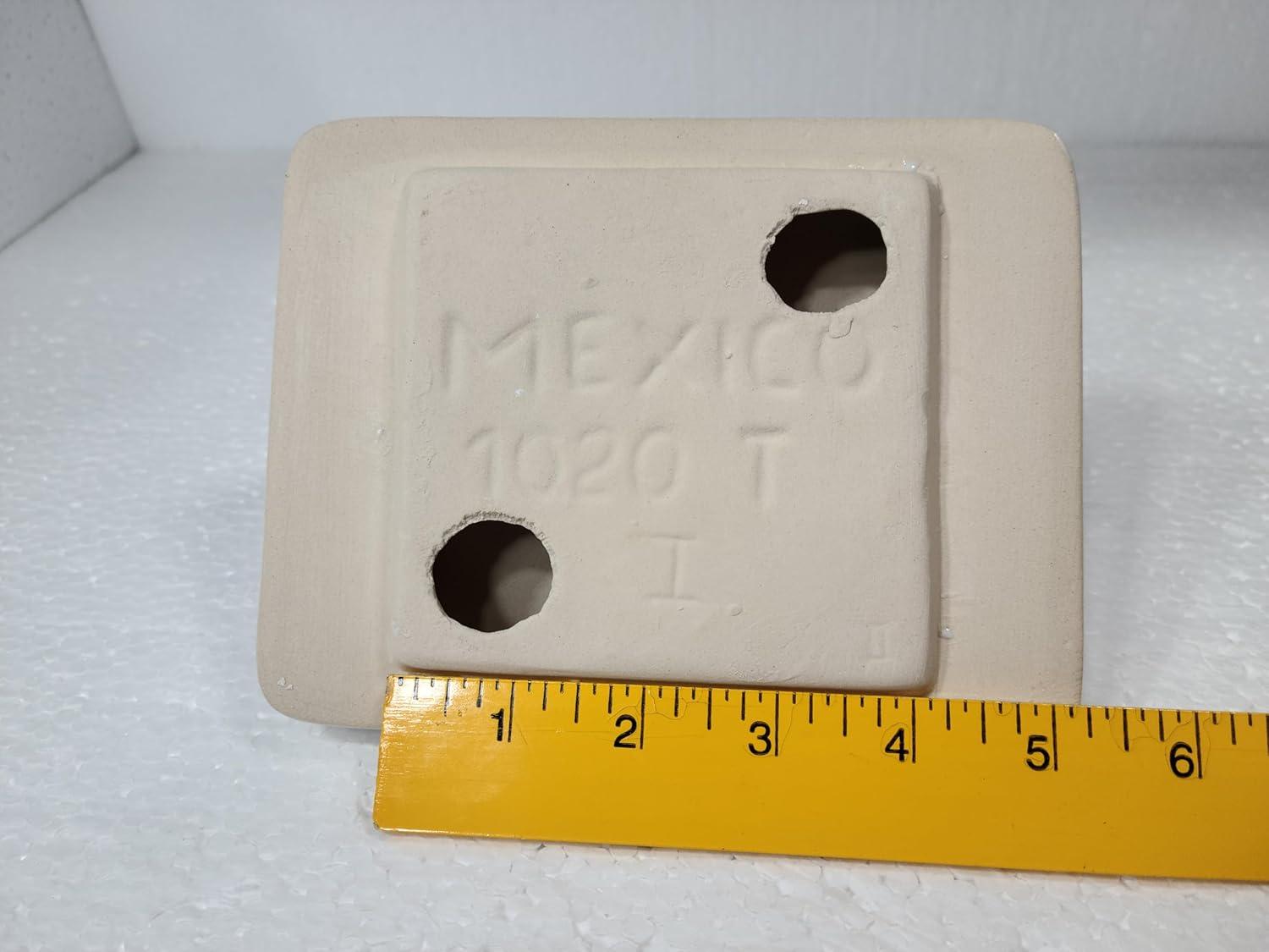 DALTILE Snow White Ceramic TP Toilet Paper Holder Wall Mount Thinset Installation Vintage Mid Century Modern Retro, BA1020T