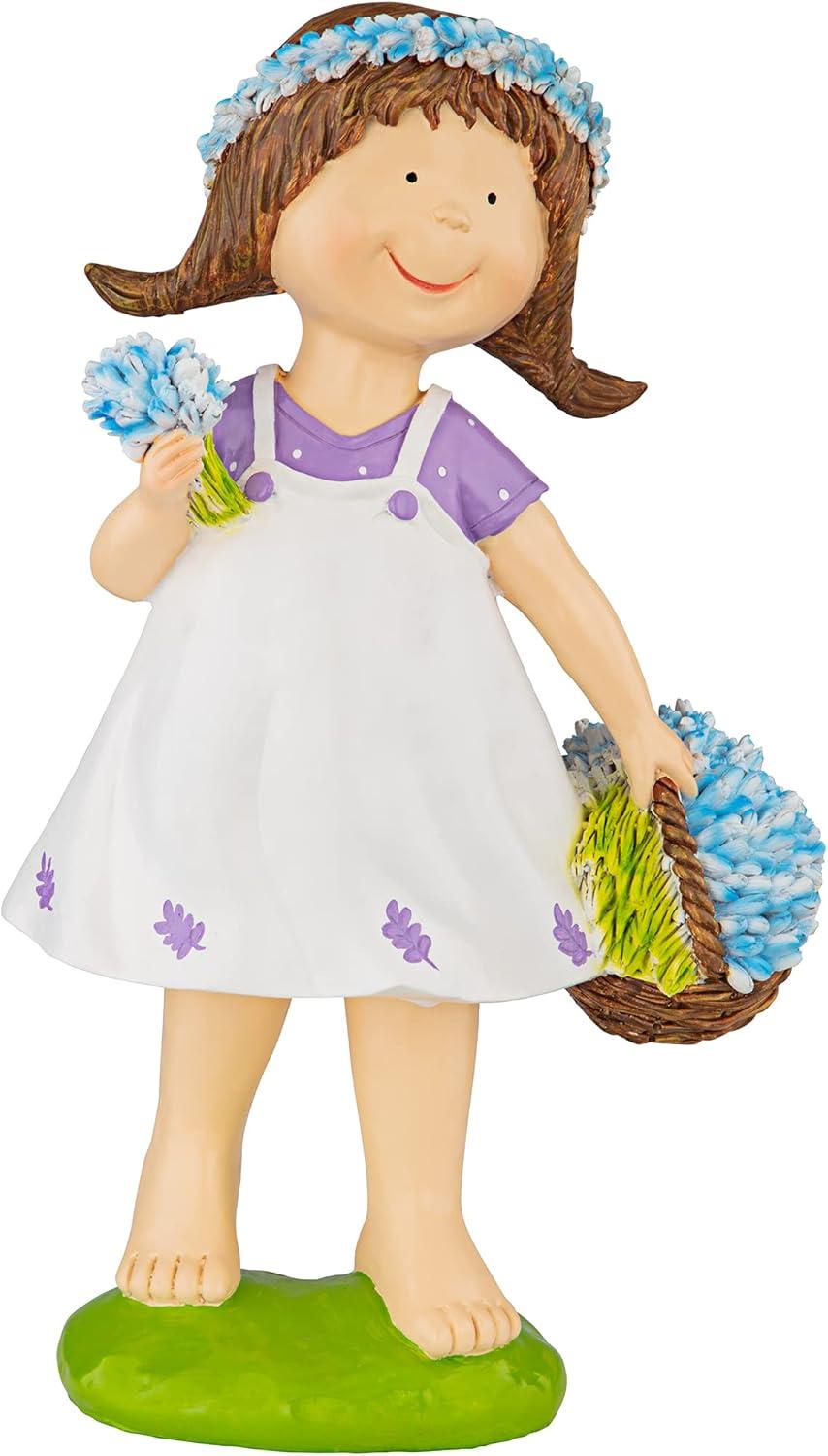 Juliette Bluebonnet Girl Garden Statue