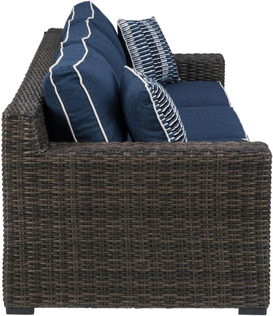 Signature Design by Ashley Grasson Lane Outdoor Sofa with Cushion