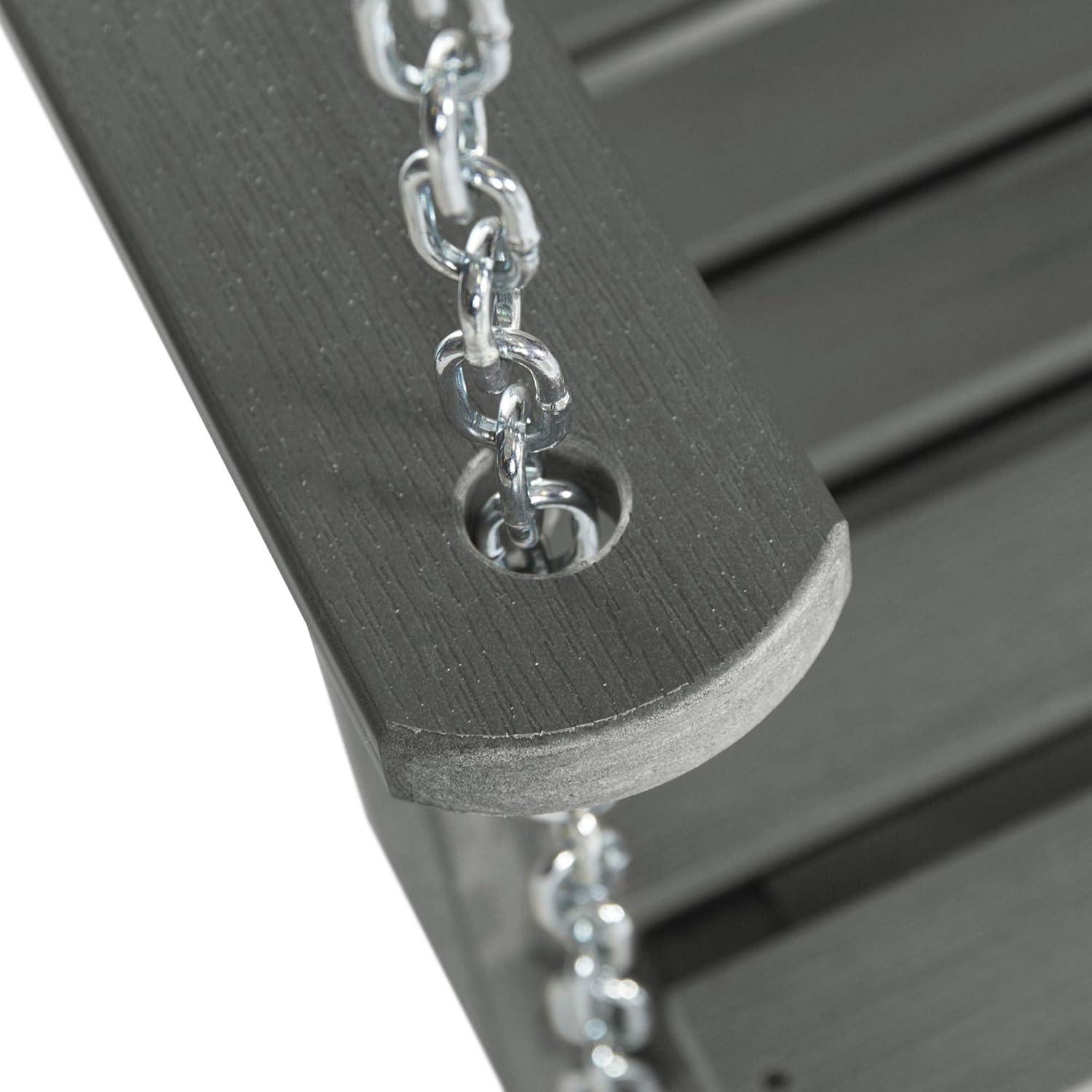 Highwood 4ft Weatherly Porch Swing - Outdoor, Eco-friendly, Synthetic Wood