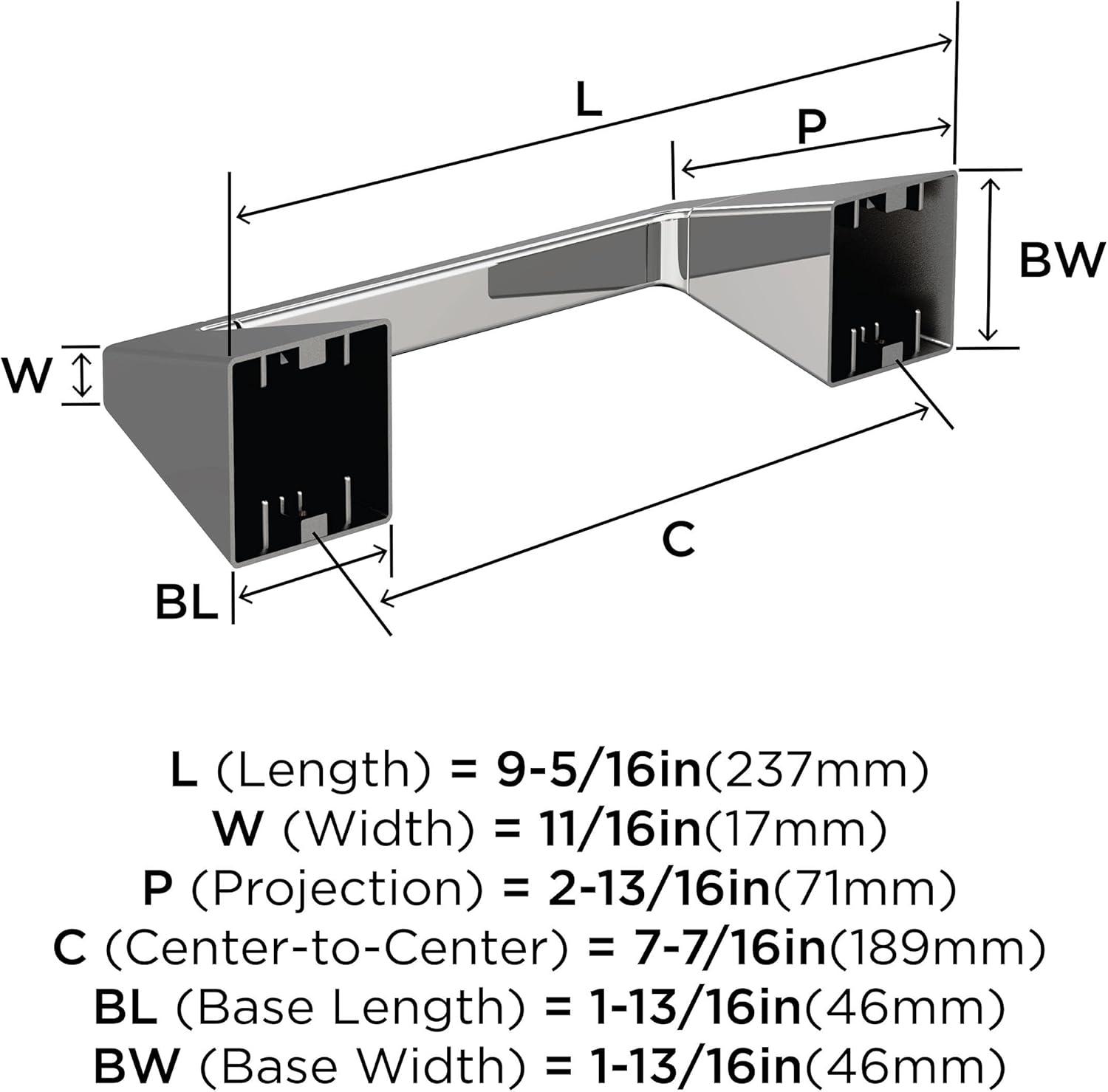 Amerock Blackrock Wall Mounted Pivoting Toilet Paper Holder