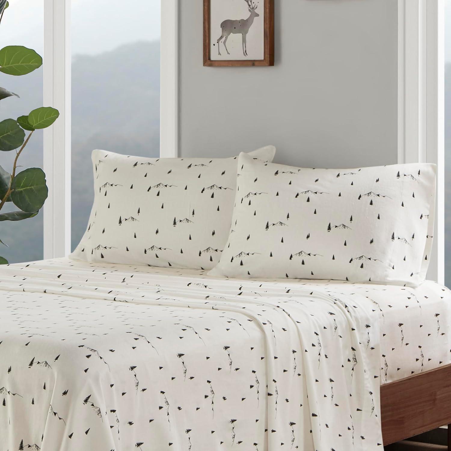 Woolrich 100% Cotton Flannel Sheet Set