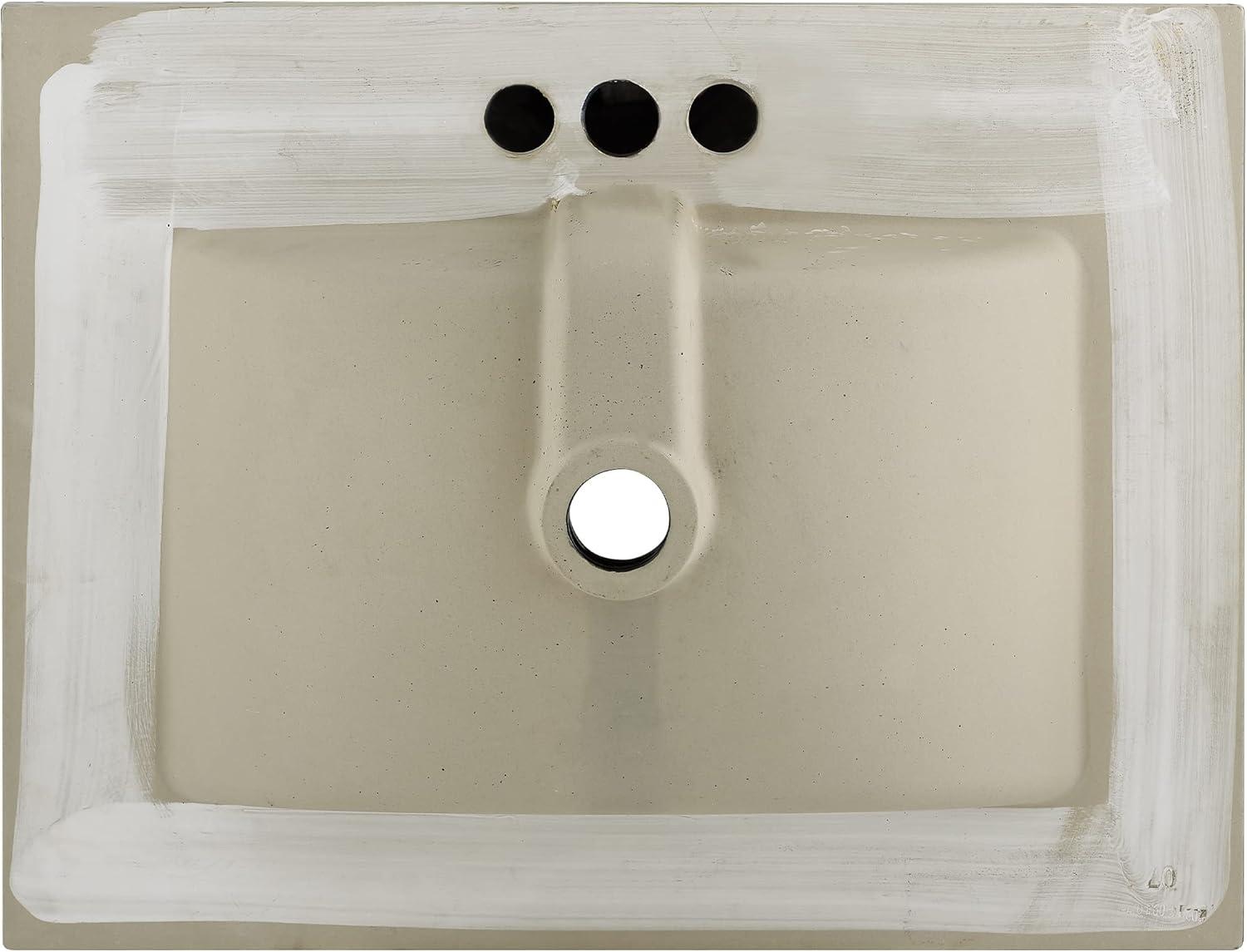 Ceramic 24" Single Bathroom Vanity Top