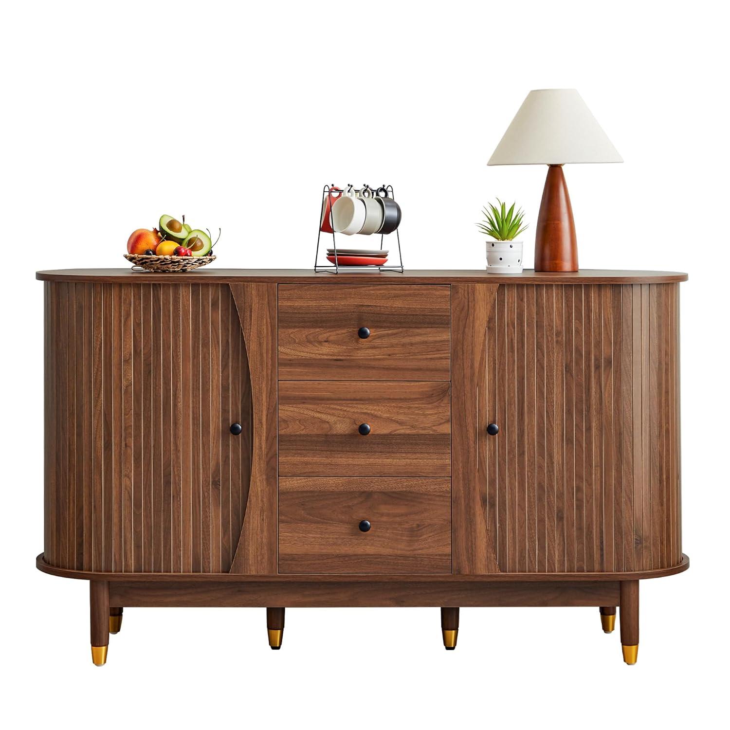George Oliver Evana 55"Sideboard with 3 Drawer