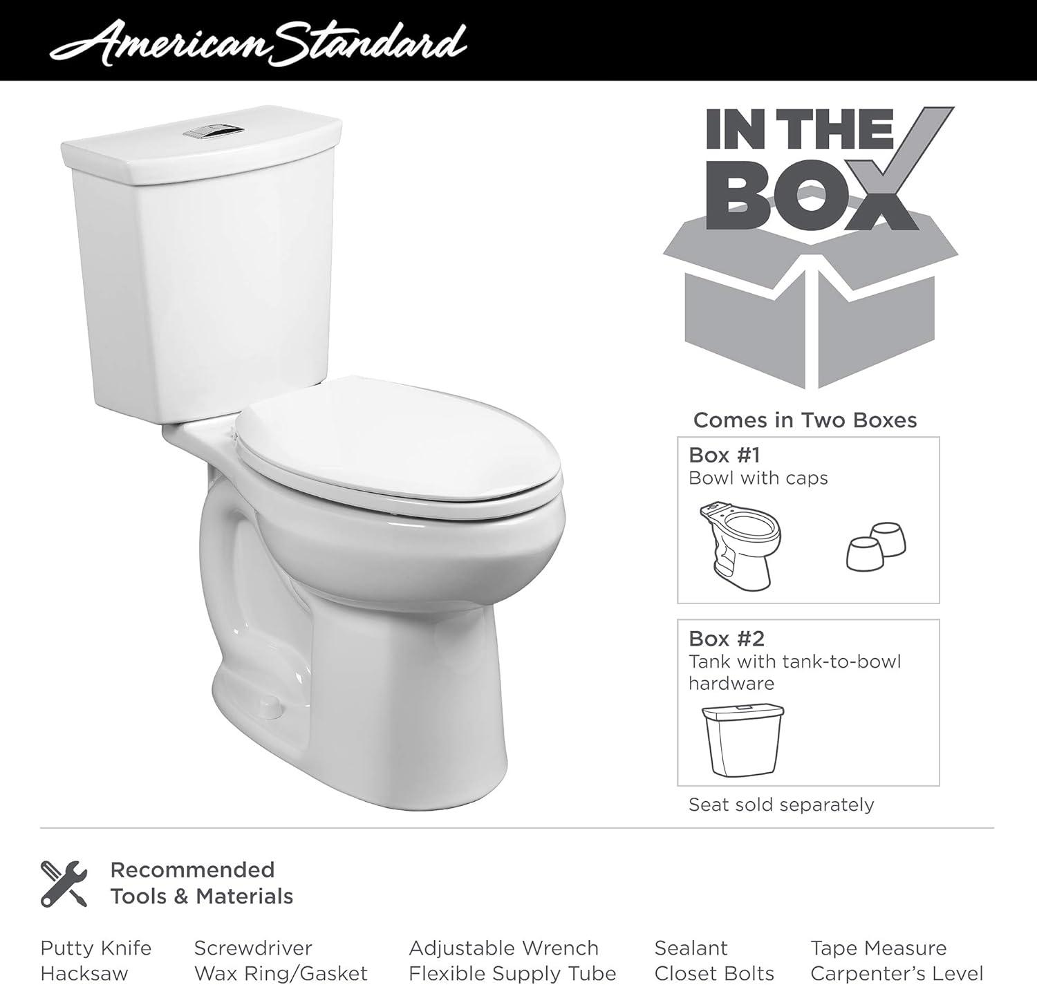 American StandardH2Option Dual Flush Round Front Toilet