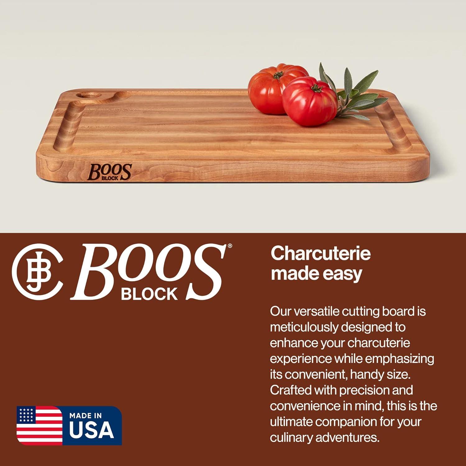 John Boos John Boos Prestige Series Maple Cutting Board with Juice Groove