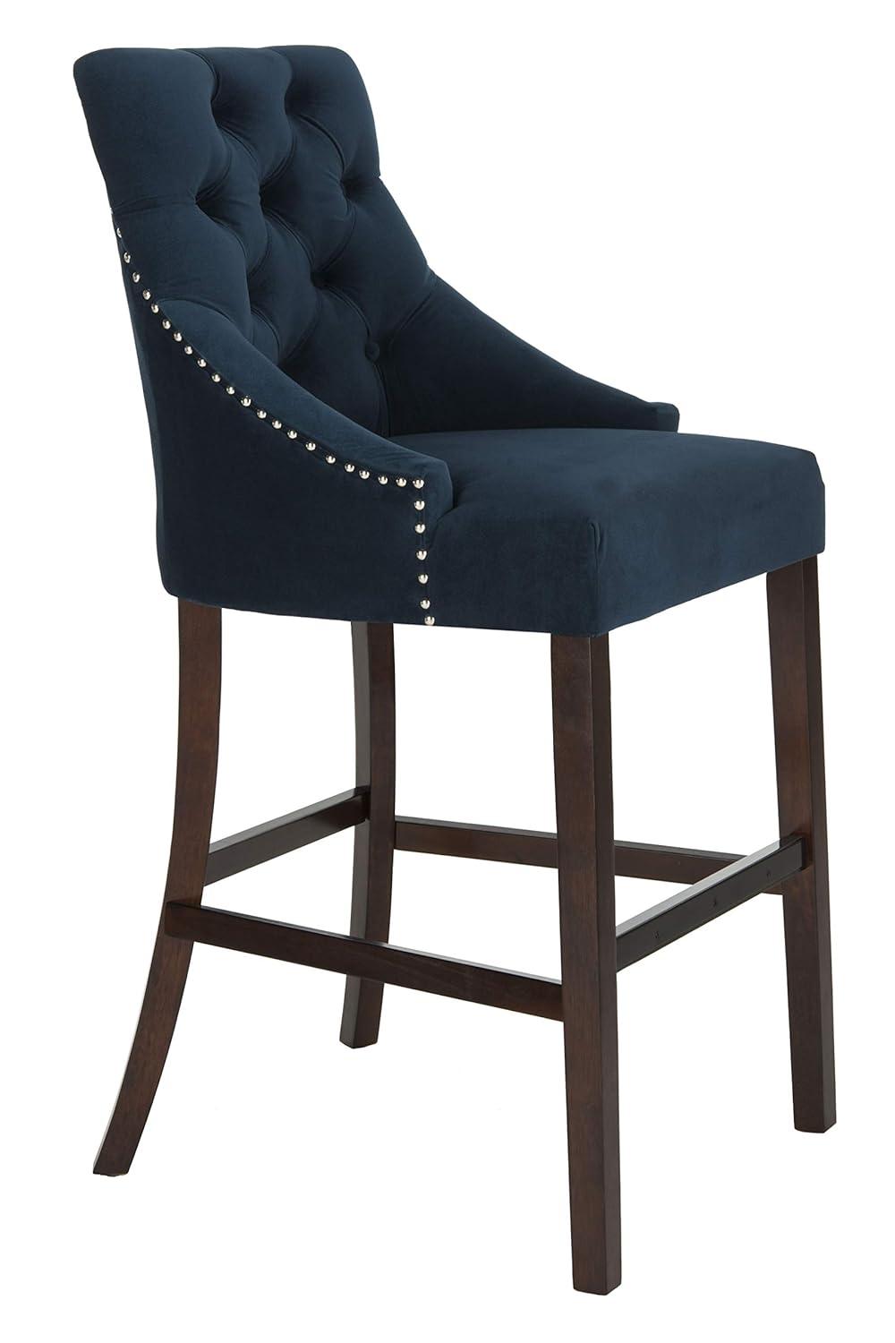 Safavieh Eleni Tufted Wing Back Bar Stool (Set of 2)