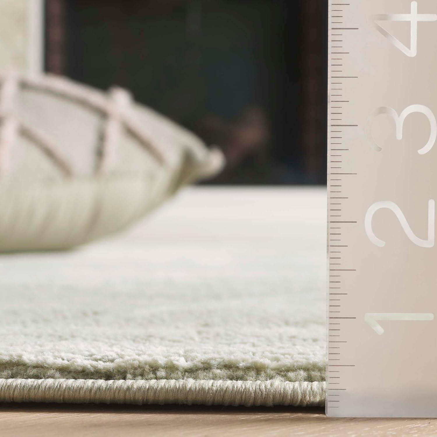 Revive REV104 Power Loomed Indoor Area Rug - 5'3"x7'7" - Sage - Safavieh