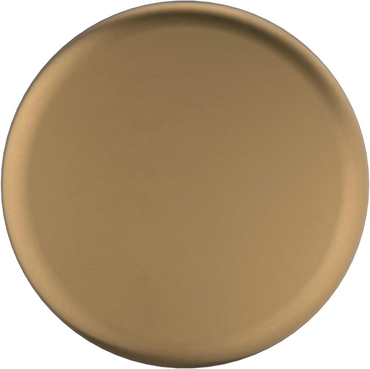 Champagne Bronze Round Cabinet Knob with Mounting Hardware