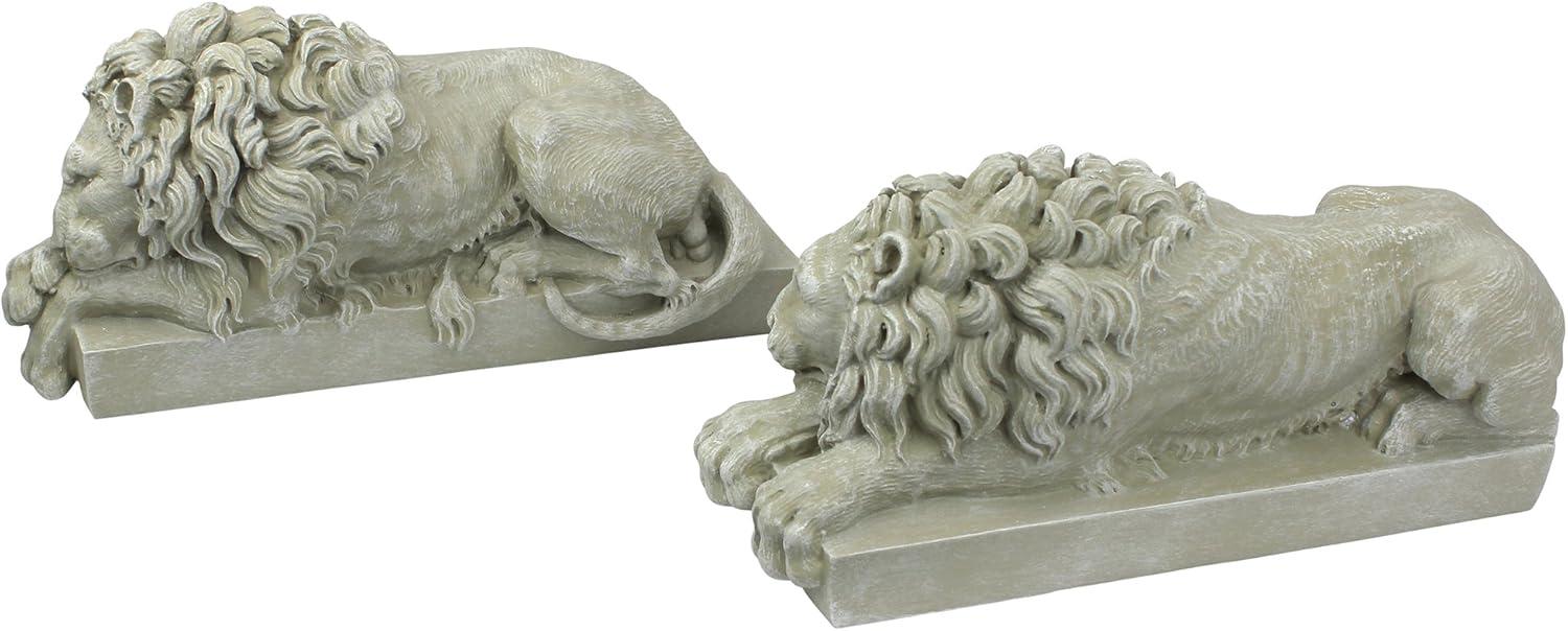 2 Piece Lions from the Vatican Figurines