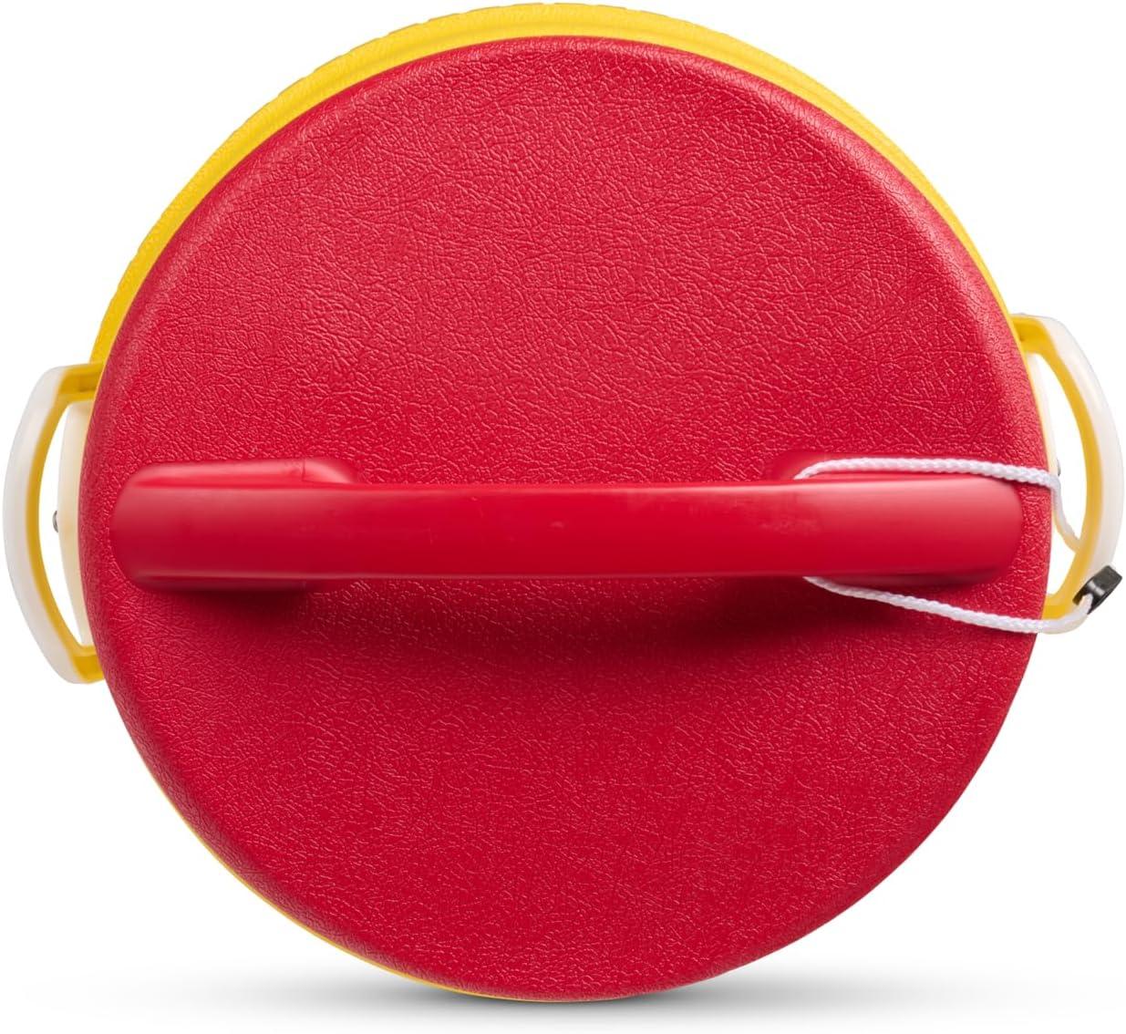 385-4101 400 Series Coolers, 10 gal, Red/Yellow