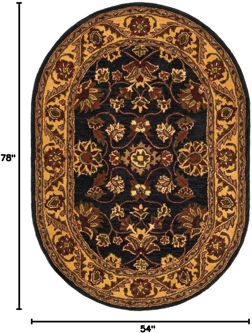 SAFAVIEH Golden Jaipur GJ250D Handmade Black / Gold Rug