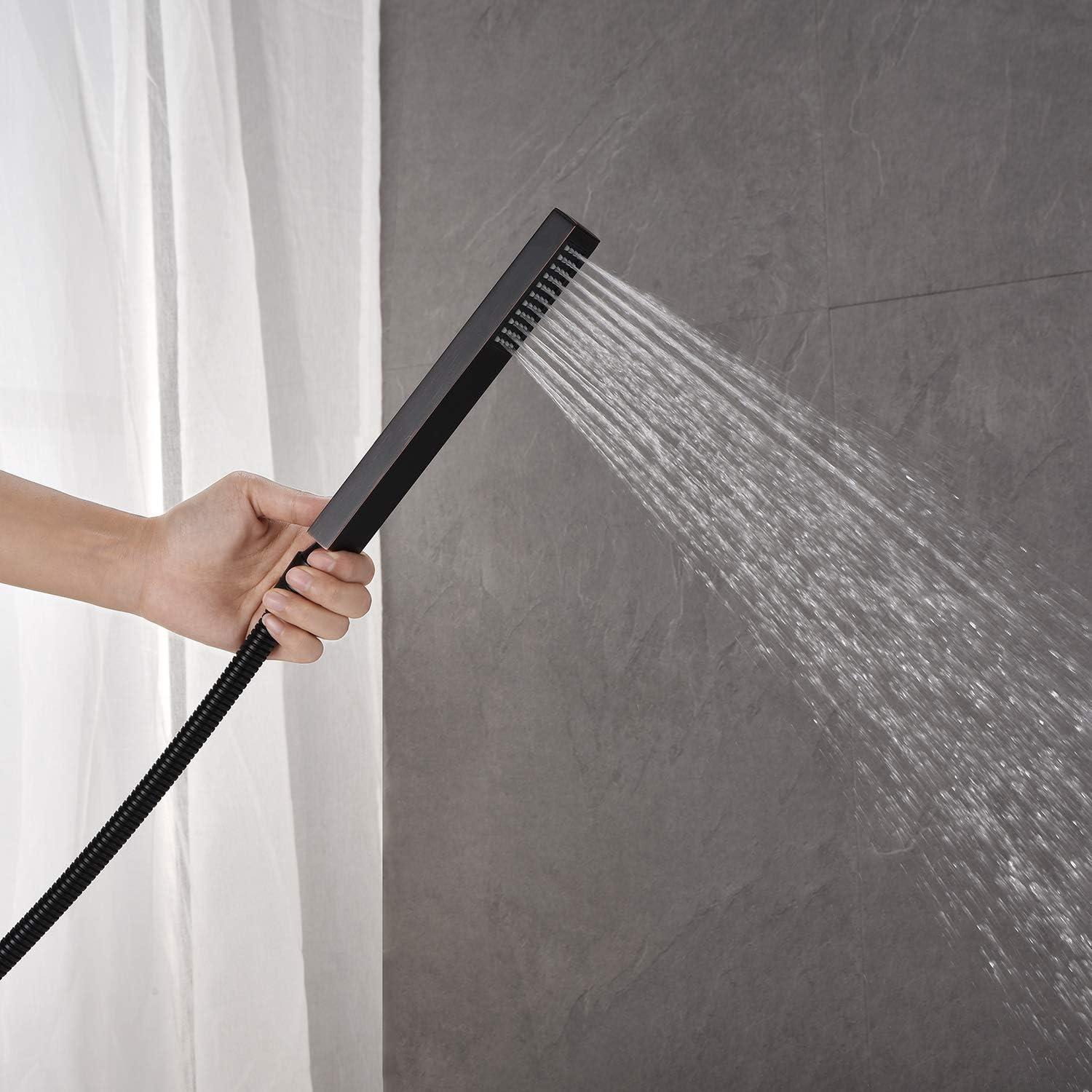 Bathroom Freestanding Tub Filler with Diverter