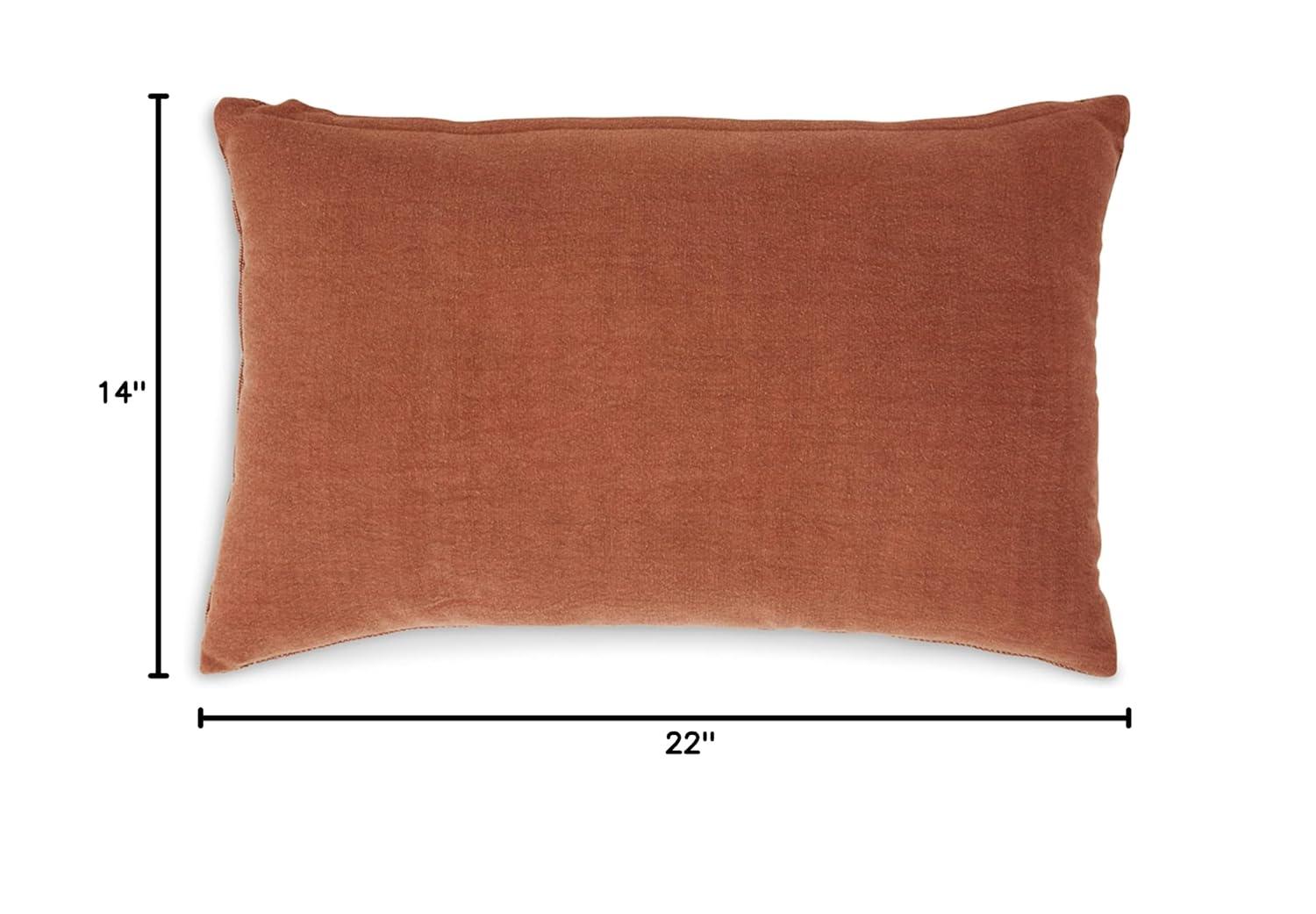 Signature Design by Ashley Dovinton 100% Cotton Lumbar Rectangular Pillow Cover & Insert