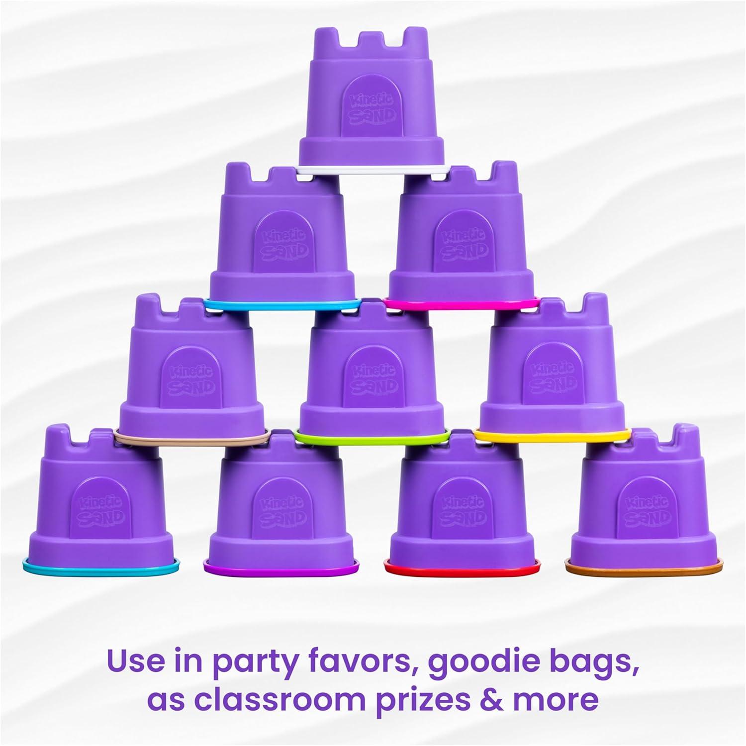 Kinetic Sand Castle Container Sand Art 10pk