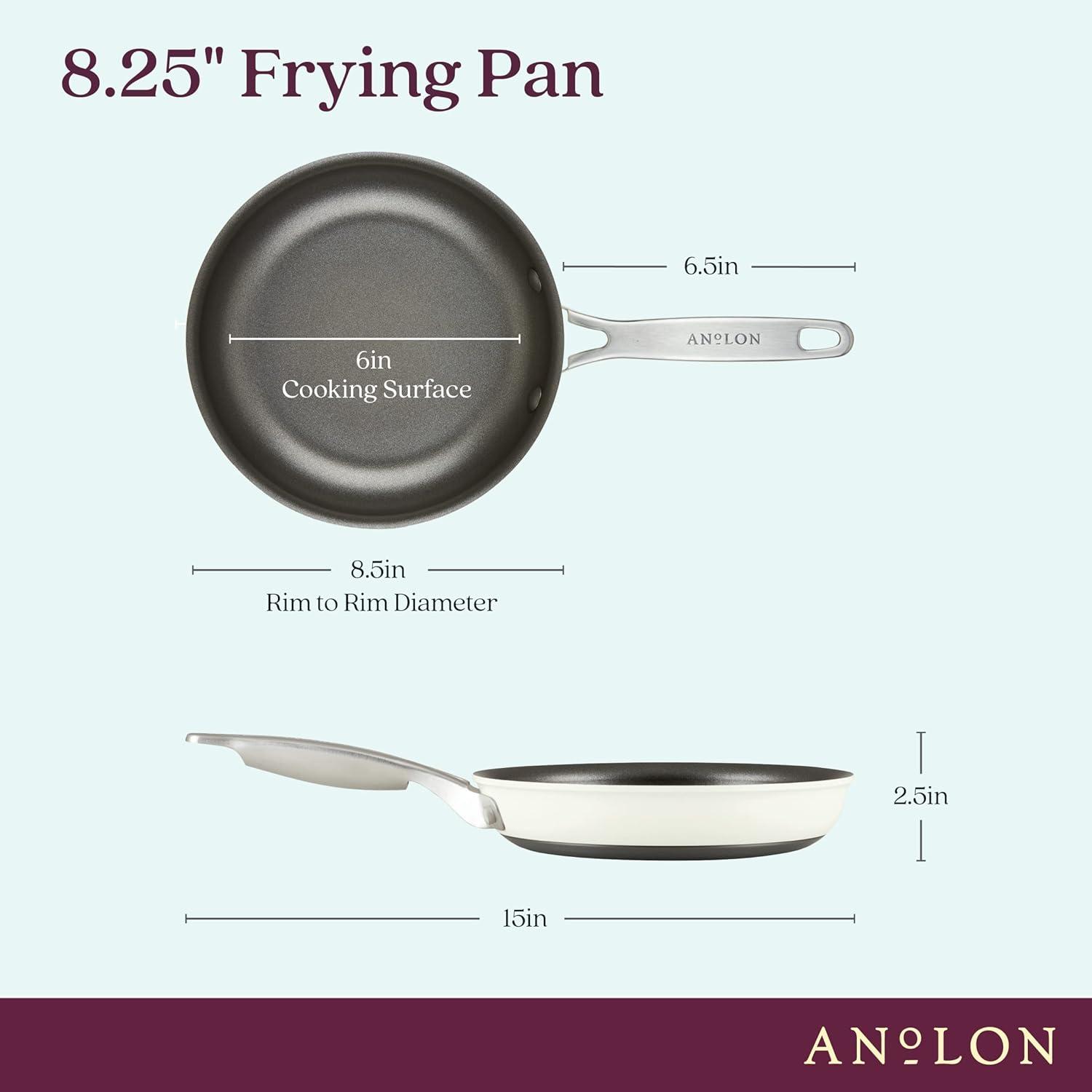 Anolon Achieve Hard Anodized Nonstick Frying Pan / Skillet