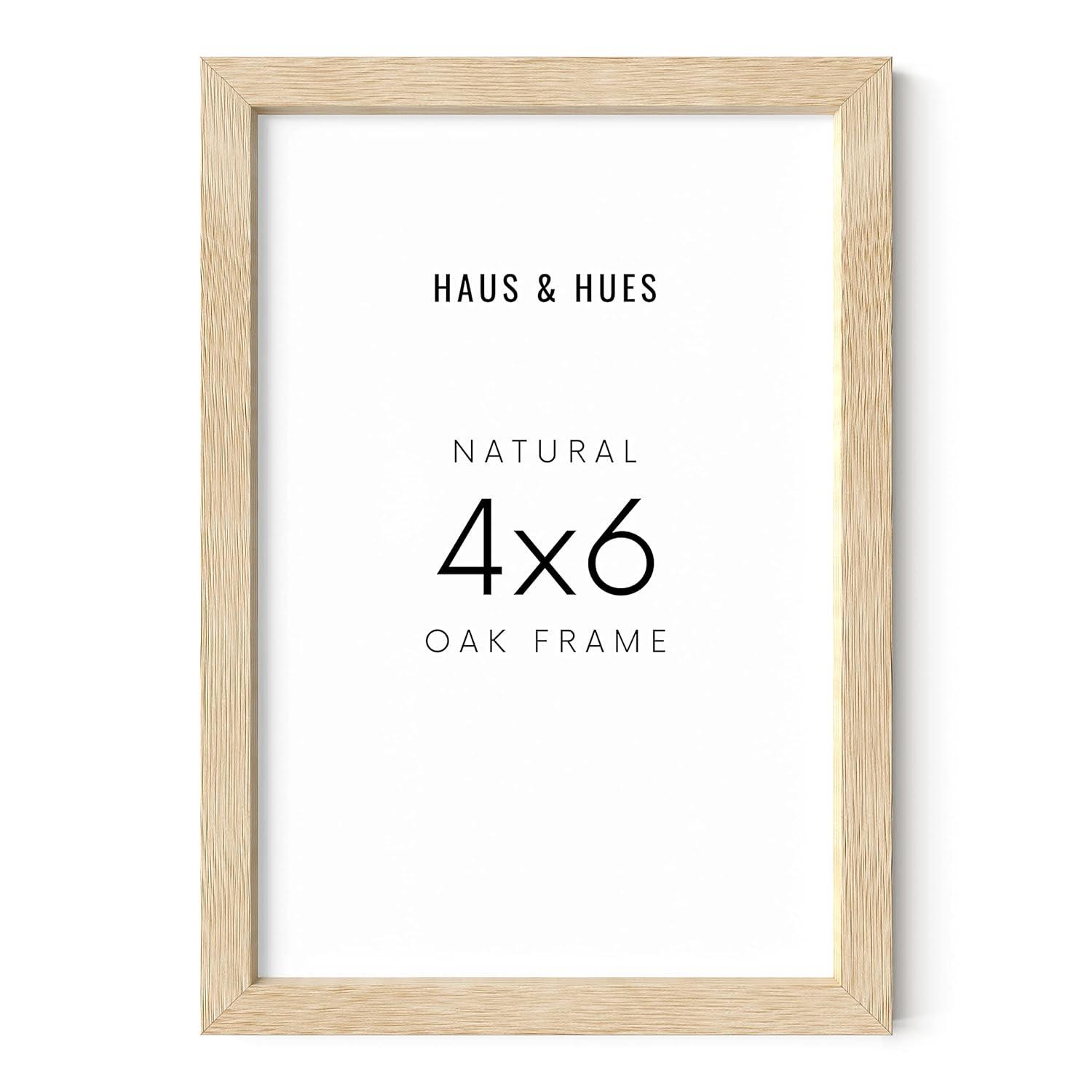 Haus and Hues Wood Matte Picture Frame