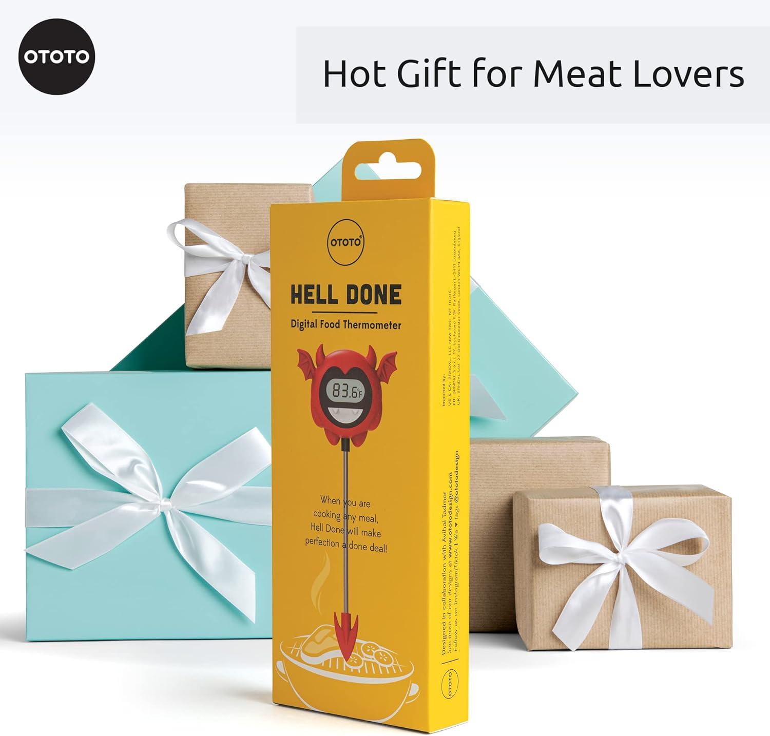 OTOTO Design Hell Done Meat Thermometer