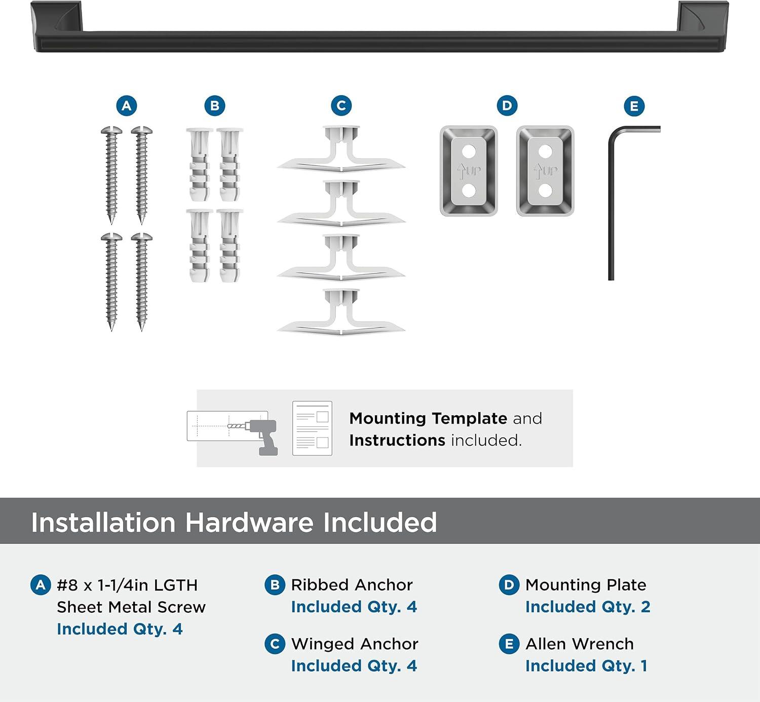 Mulholland 25.75" Wall Mounted Towel Bar