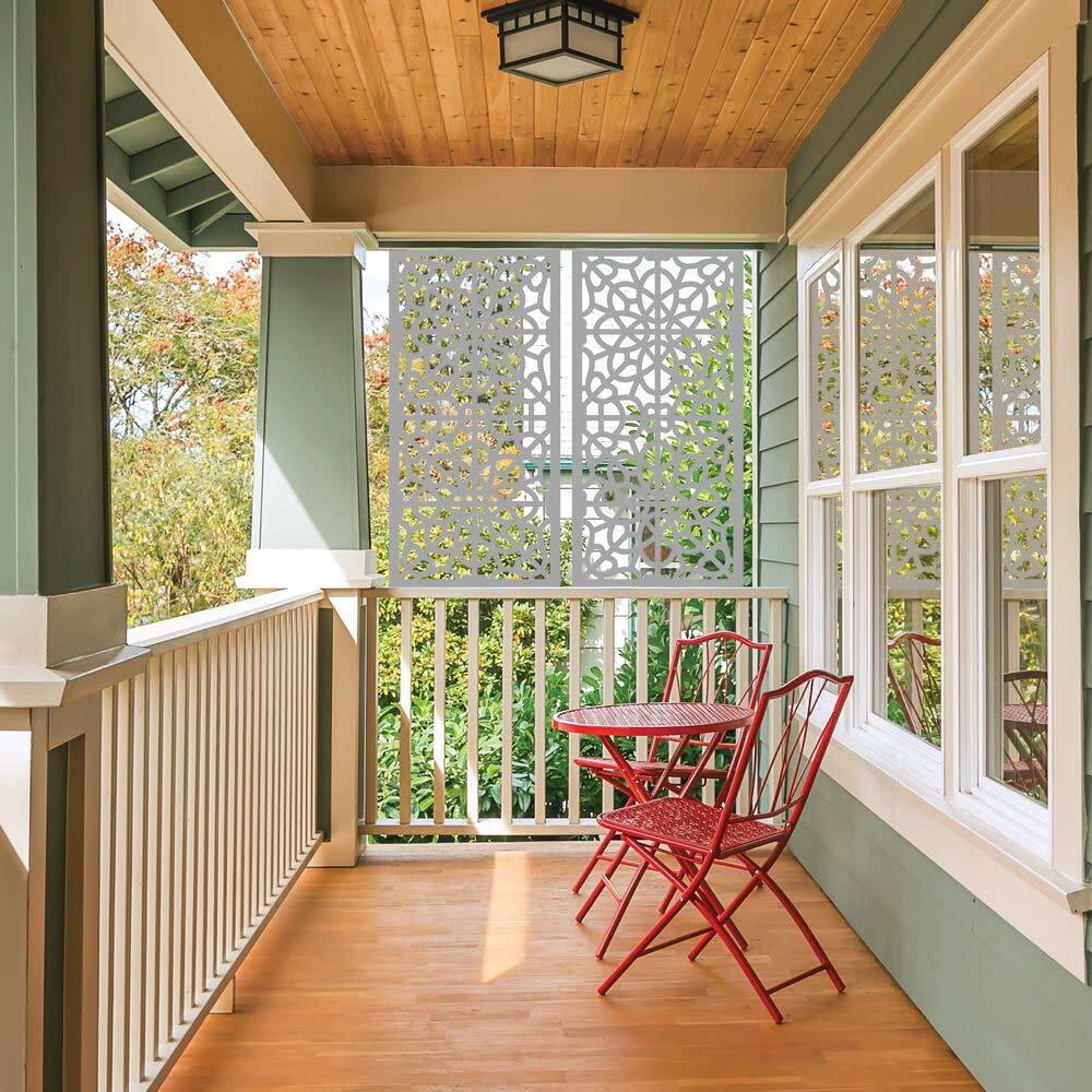 Barrette Outdoor Living 2 ft. x 4 ft. Fretwork Decorative Screen