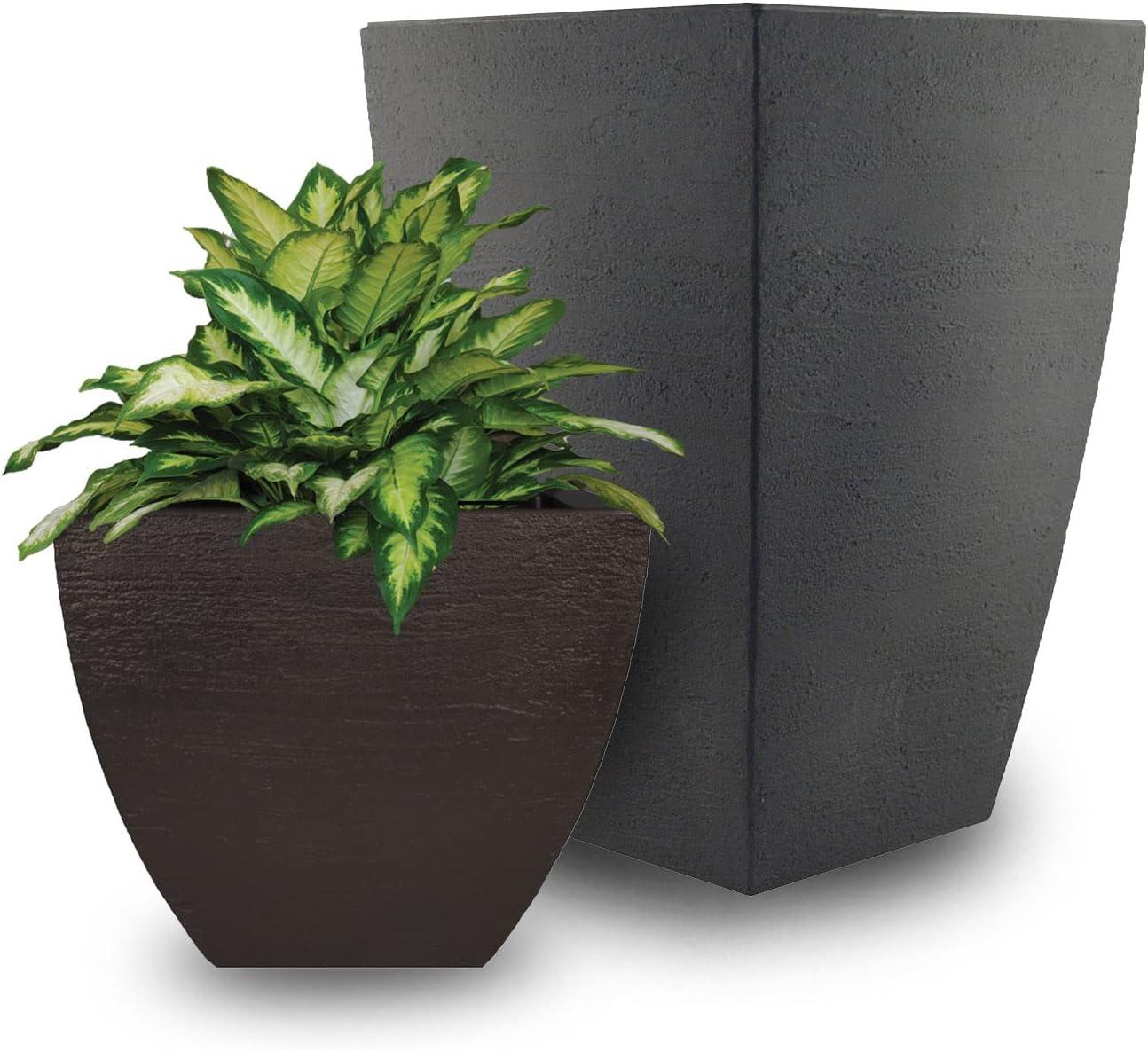 Orren Ellis Bollingt Pot Planter (Set of 2)