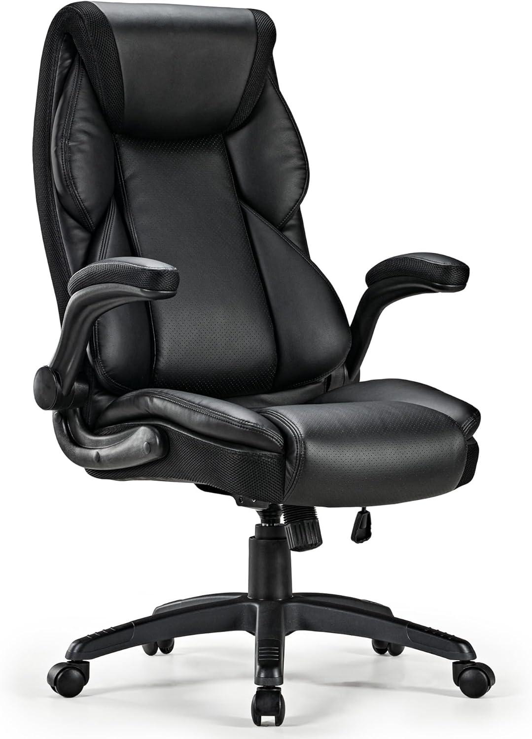 EUREKA ERGONOMIC Galene, Faux Leather Office Chair