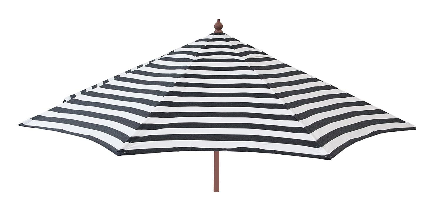 Heininger Holdings LLC 9' Classic Wood Market Umbrella