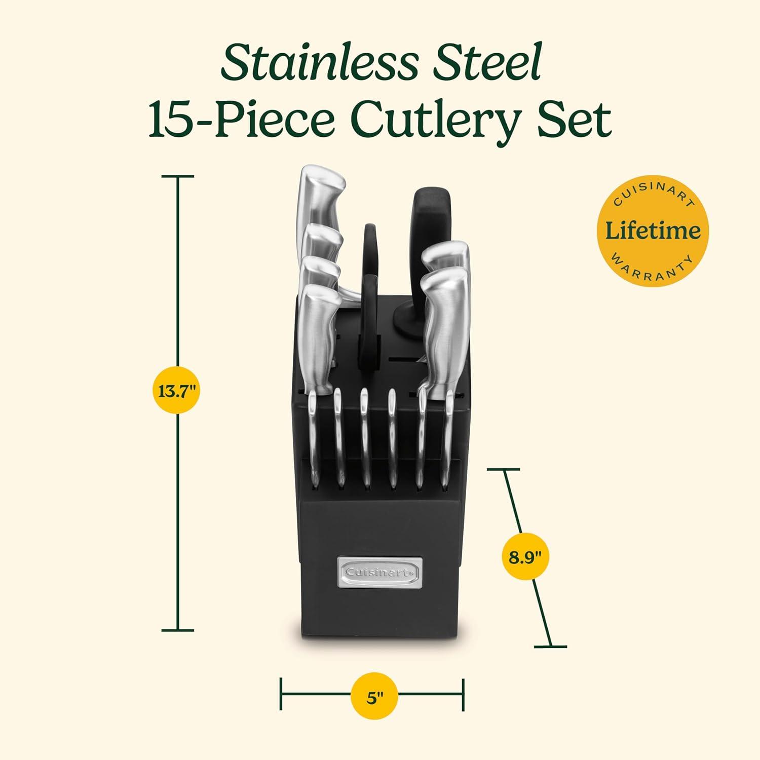 Cuisinart 15 Piece Knife Block Set