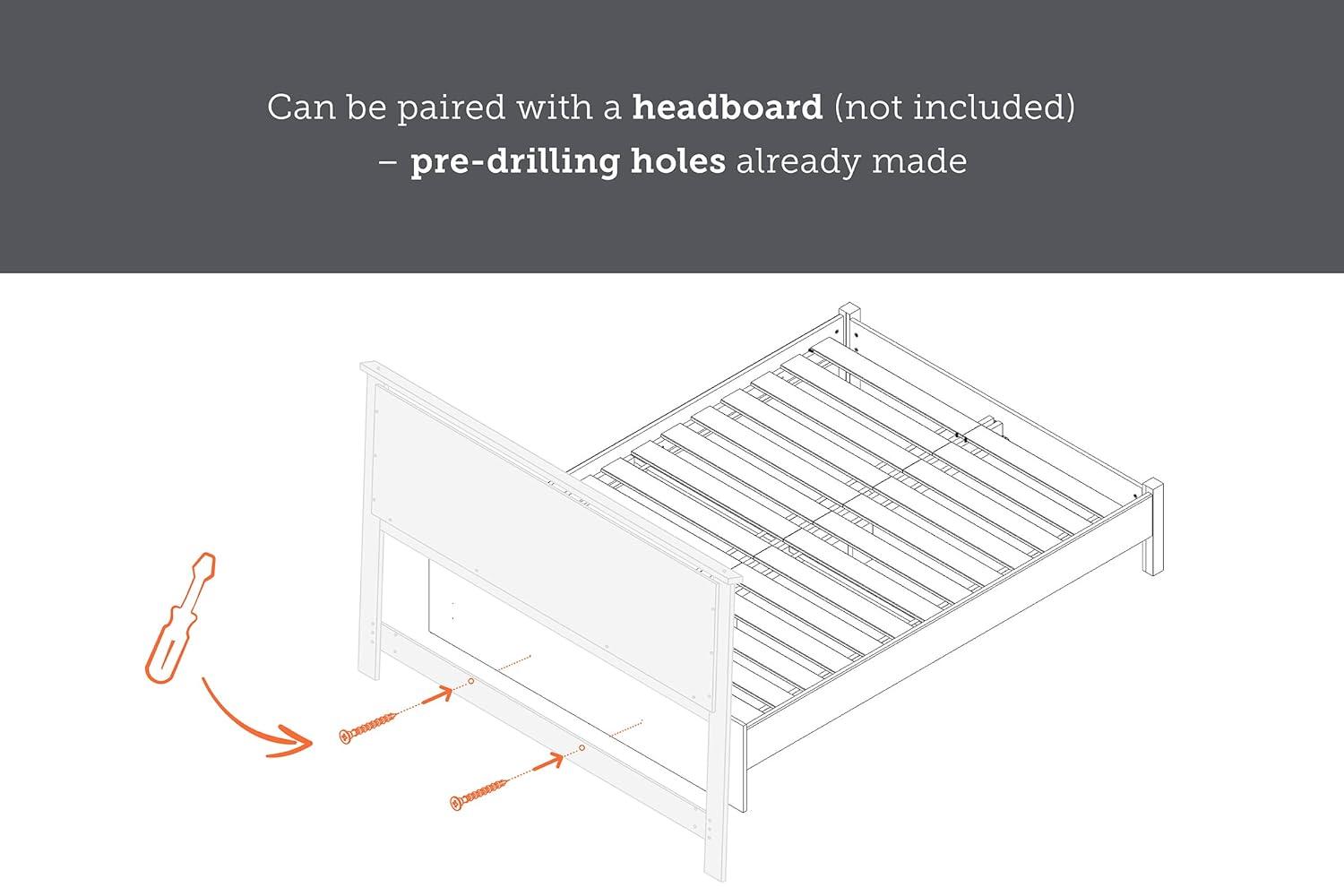 Holland Queen Size Platform Bed