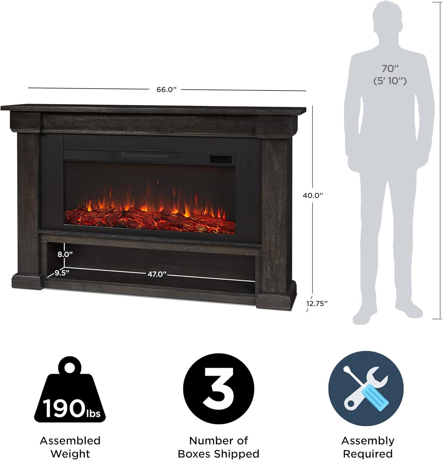 Real Flame Bristow 66" Landscape Electric Fireplace by Real Flame